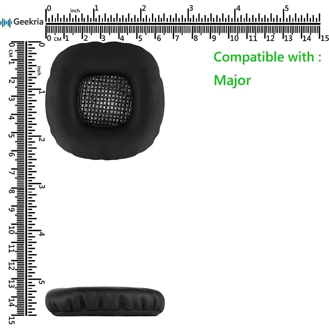 Almohadillas de Reemplazo Geekria para Auriculares Marshall Major