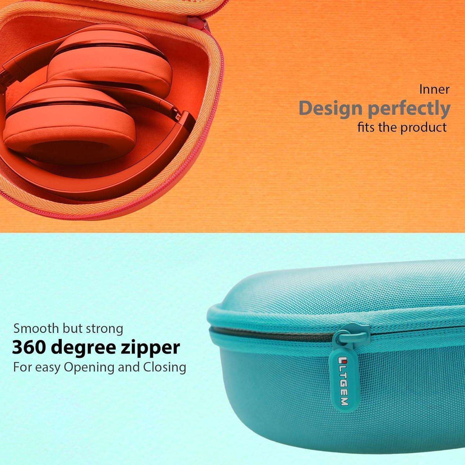 Funda para Auriculares Inalámbricos L LTGEM Gris Claro