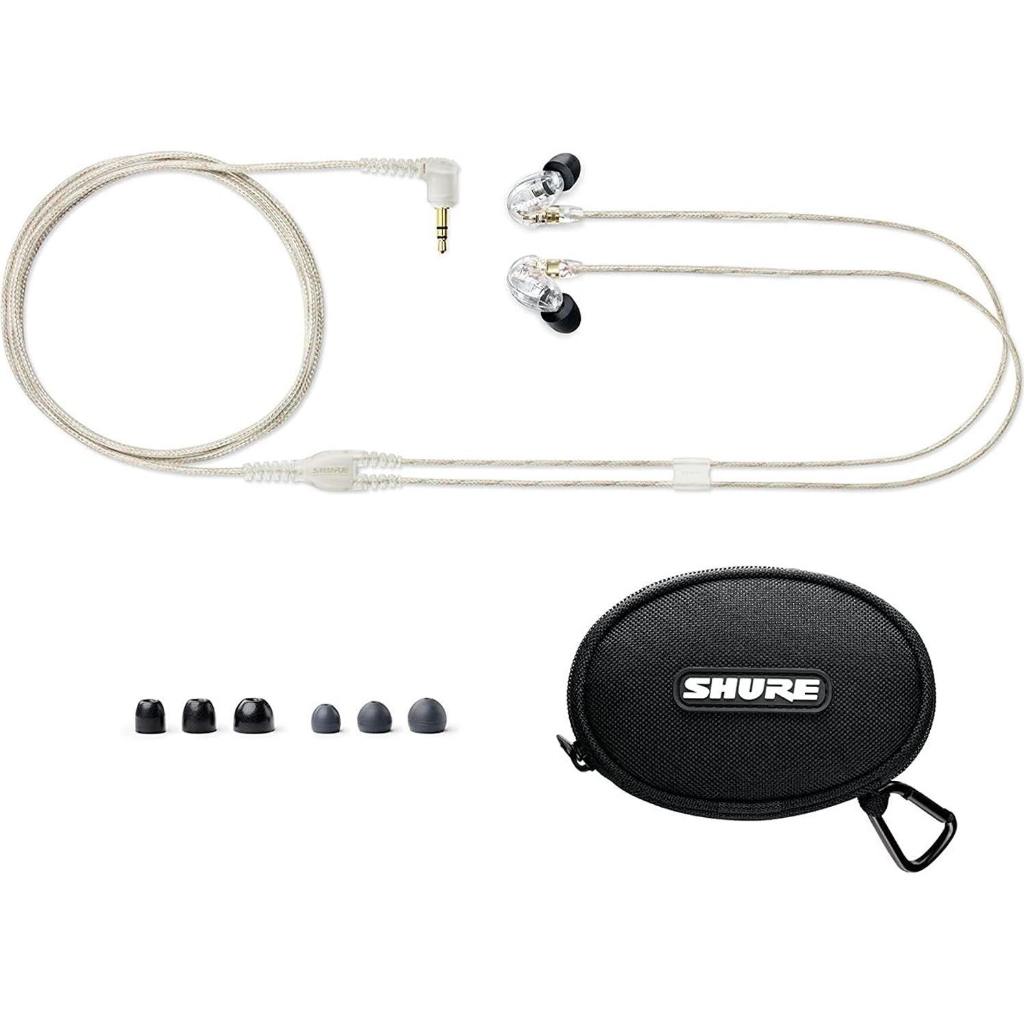 Auriculares Intrauditivos Shure SE215-CL-A Transparente - Aislamiento Sonoro