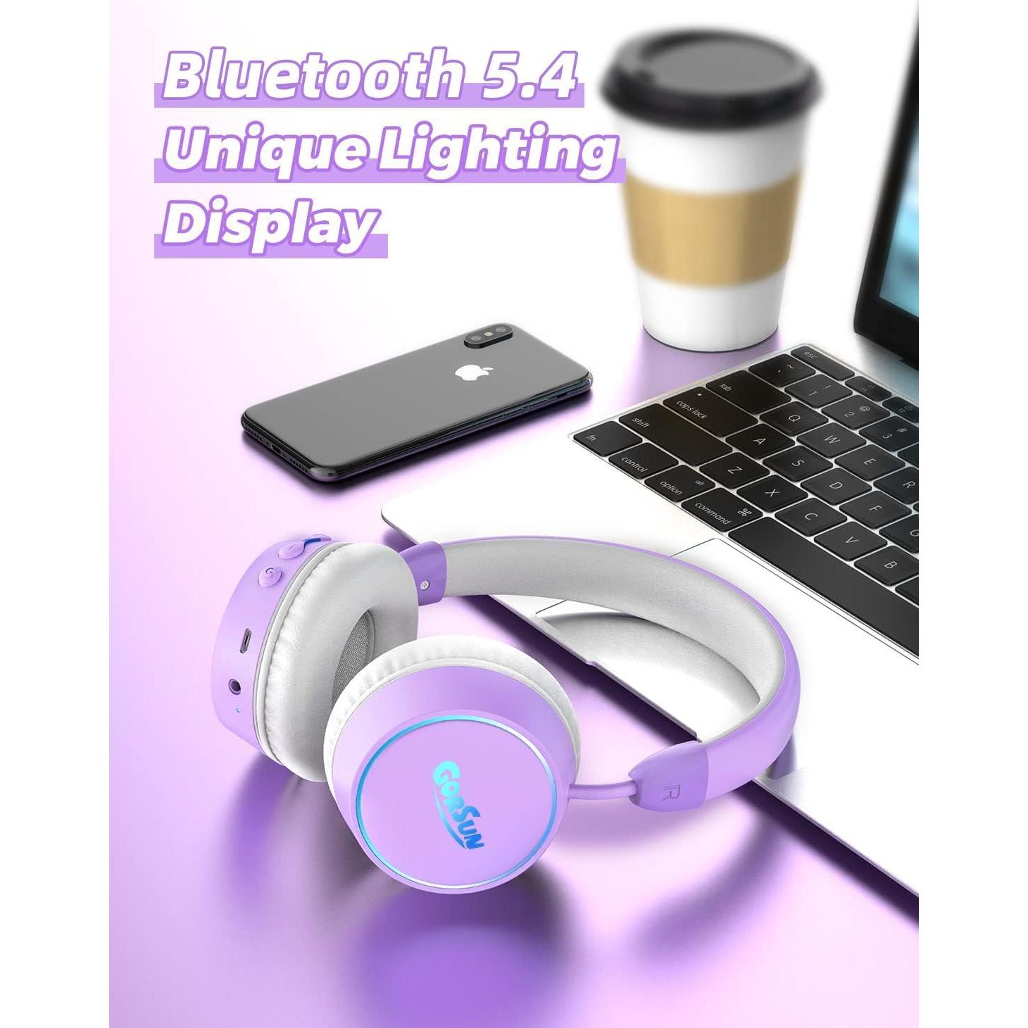 Auriculares Bluetooth gorsun E95A Niños 85dB 68H Inalámbricos