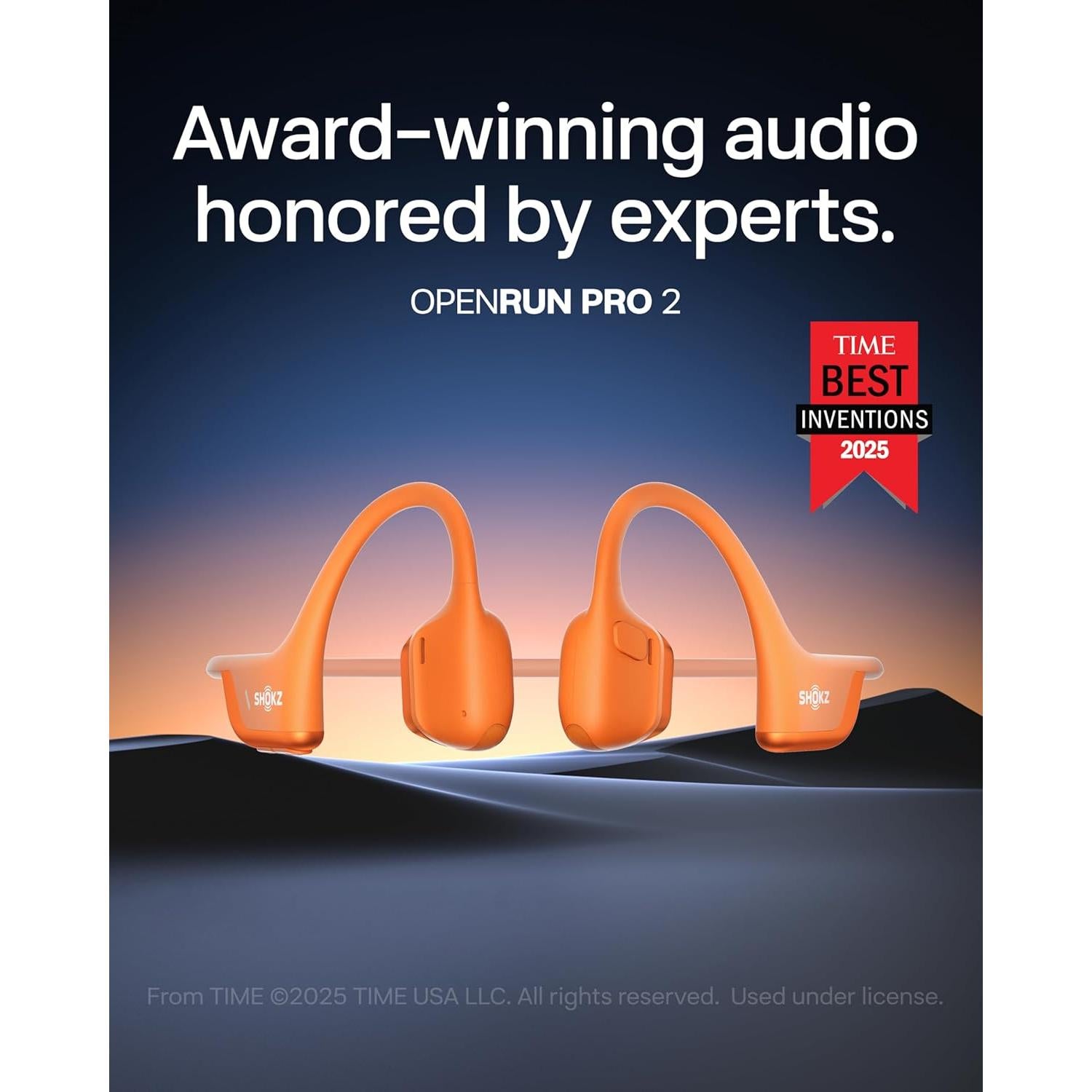 Auriculares Inalámbricos SHOKZ OpenRun Pro2 - Conducción Ósea, Resistente al Sudor, 12h Batería