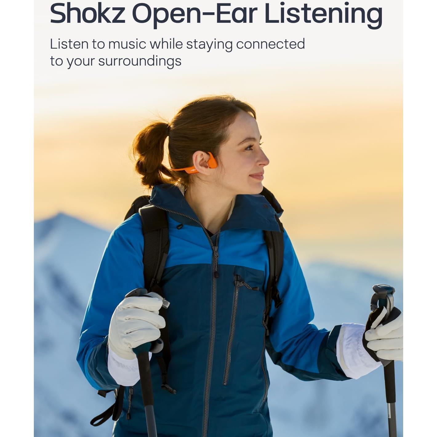 Auriculares Inalámbricos SHOKZ OpenRun Pro2 - Conducción Ósea, Resistente al Sudor, 12h Batería