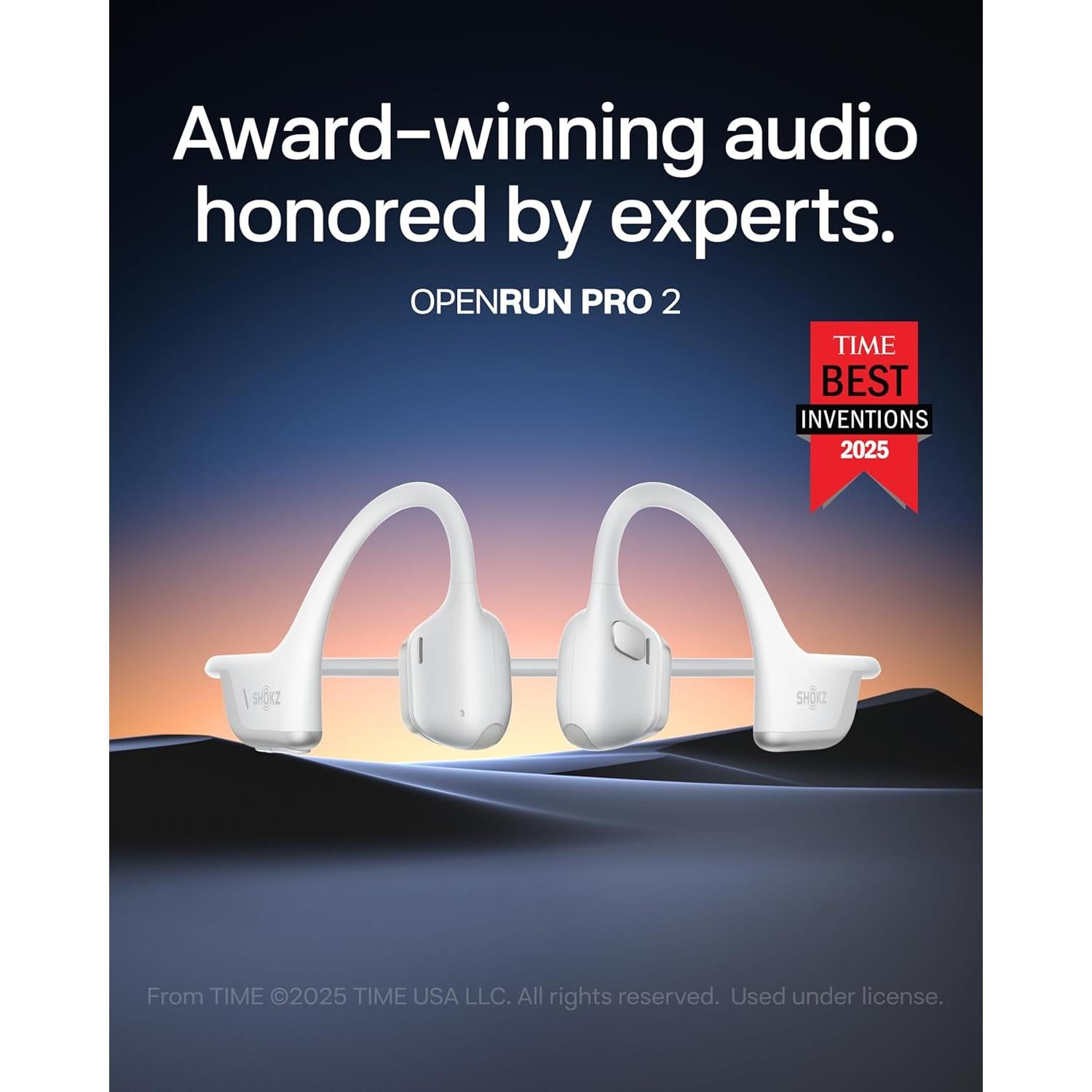 Auriculares Inalámbricos SHOKZ OpenRun Pro 2 - Conducción Ósea, 12h Batería