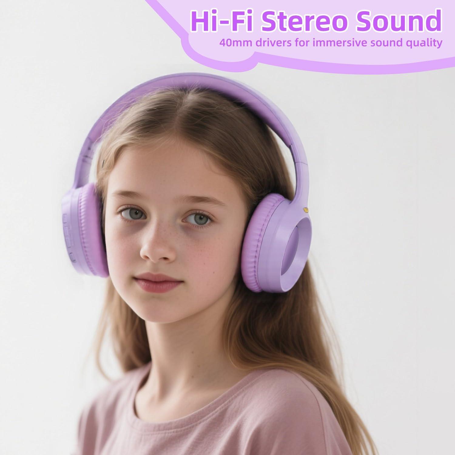 Auriculares Inalámbricos Bluetooth TOKANI TK-01 Púrpura 30h