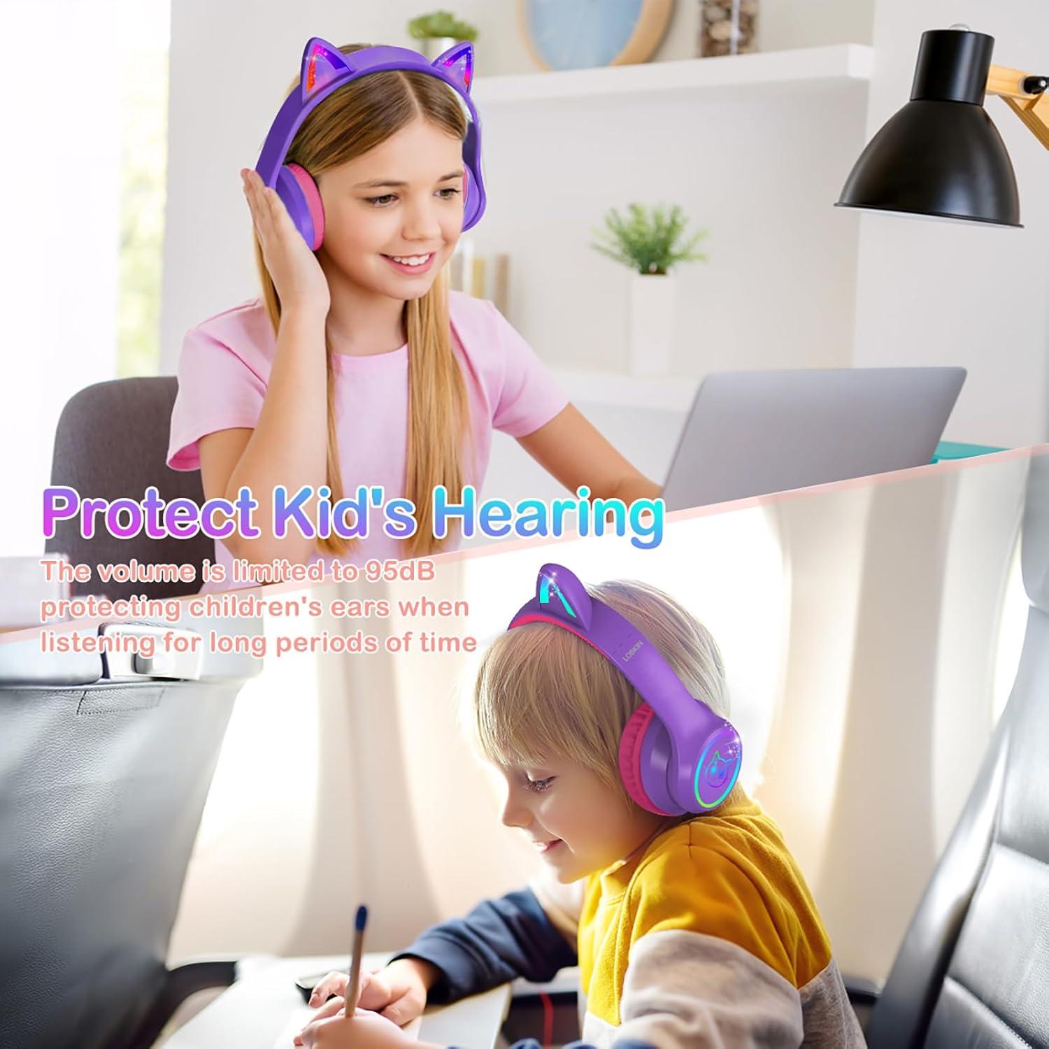 Auriculares Bluetooth LOBKIN para Niños Intraaurales 50H