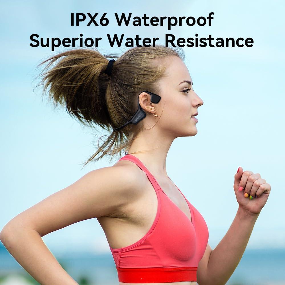 Auriculares Inalámbricos MZYMI Modo Conducción Ósea IPX6 Negro