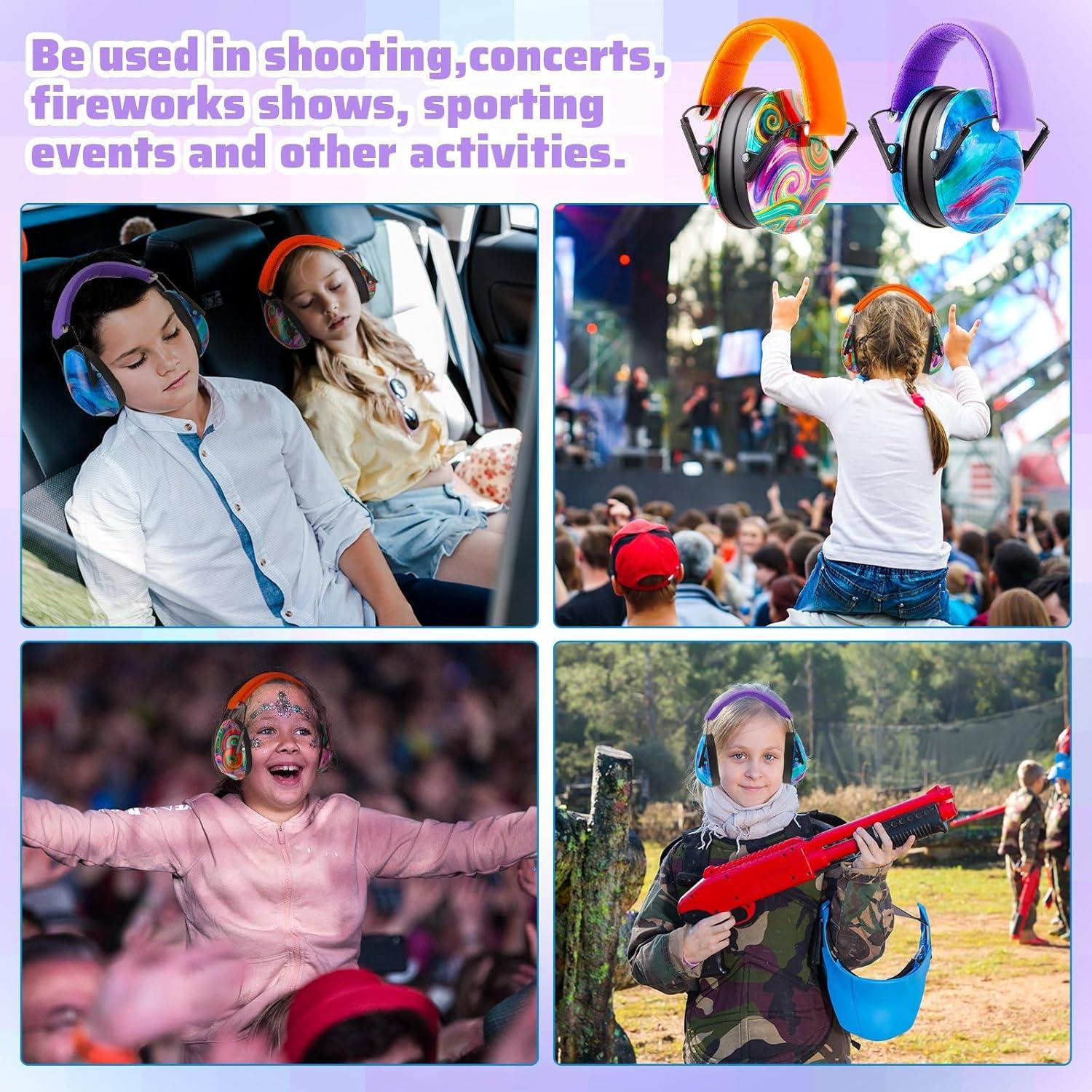 Auriculares Amylove para Niños con Cancelación de Ruido 27dB - 2 Piezas