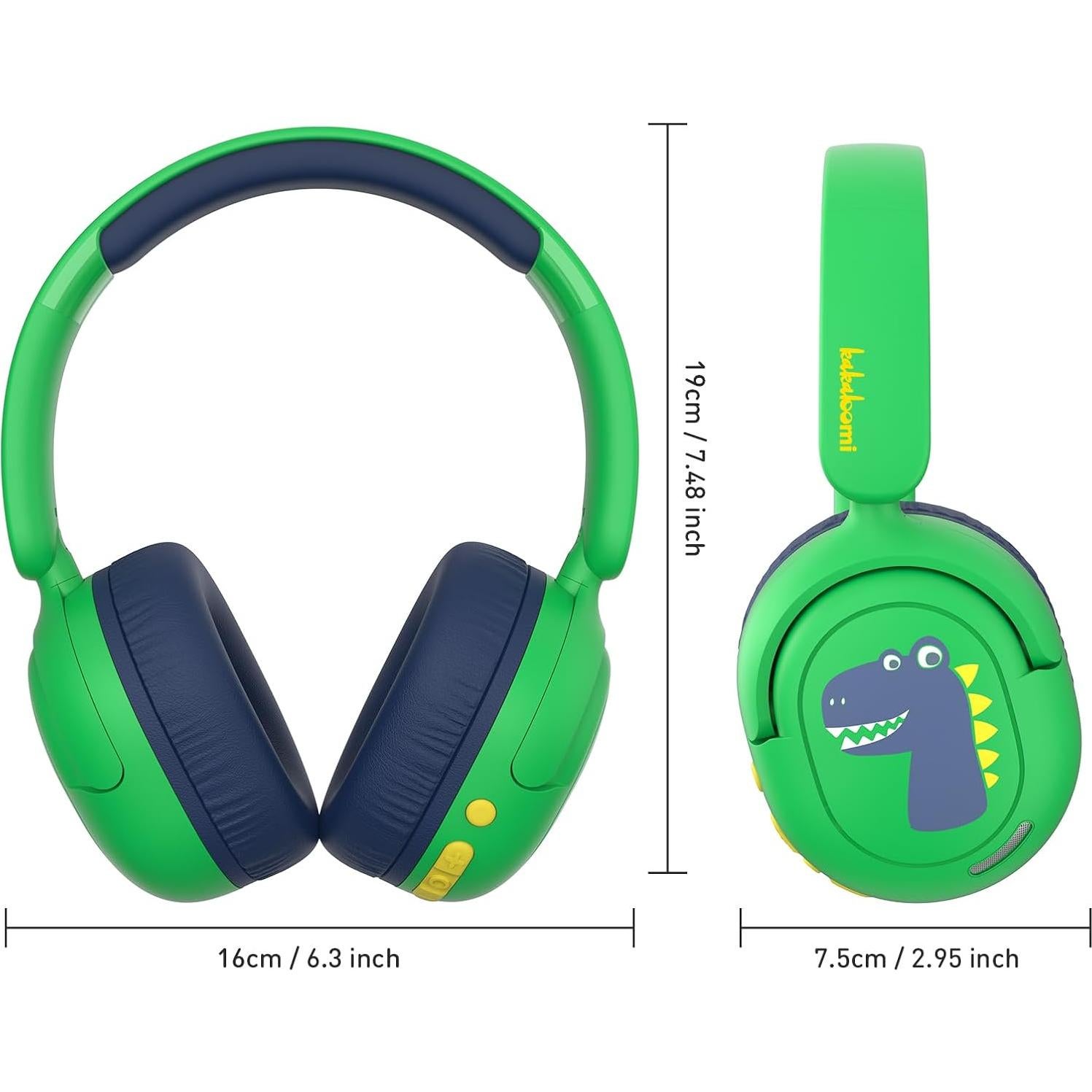 Auriculares Bluetooth Inalámbricos para Niños JBUNION SBT399 con Micrófono y Limitación de Volumen