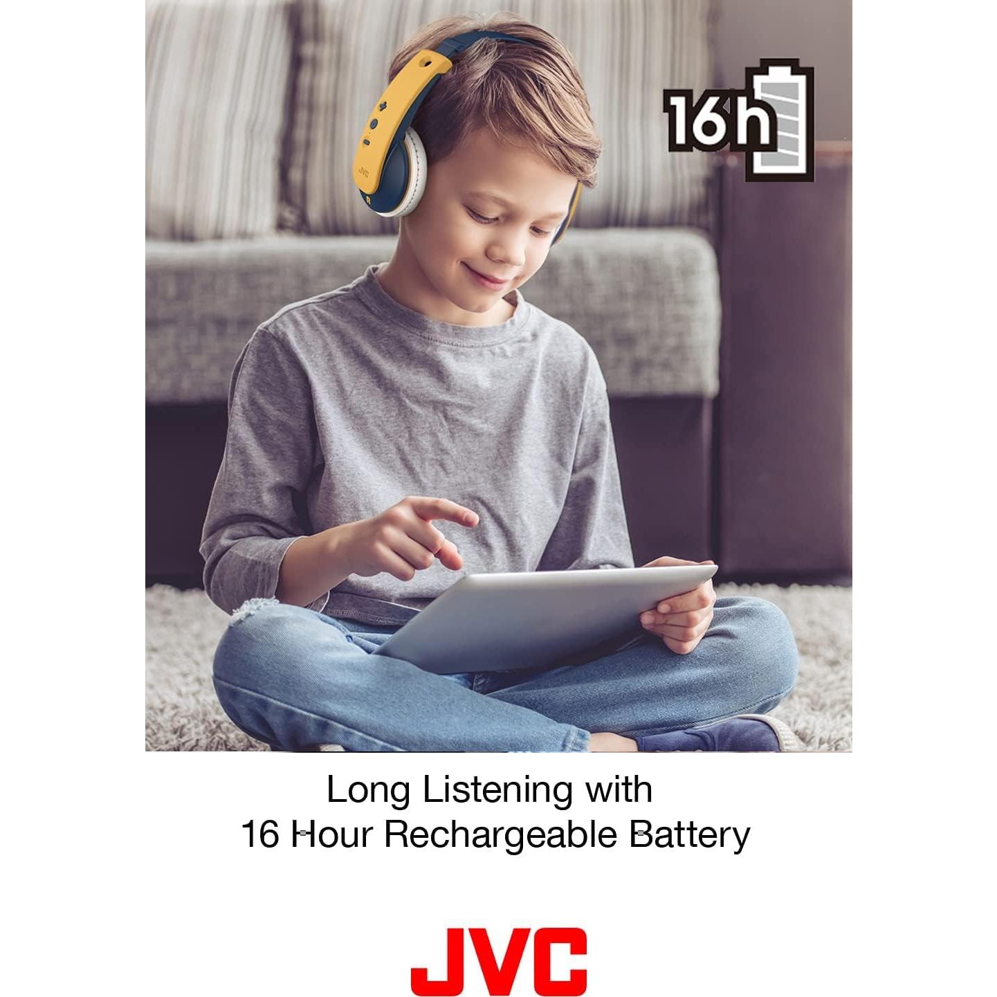 Auriculares Bluetooth JVC HAKD10WP Rosa para Niños 16h