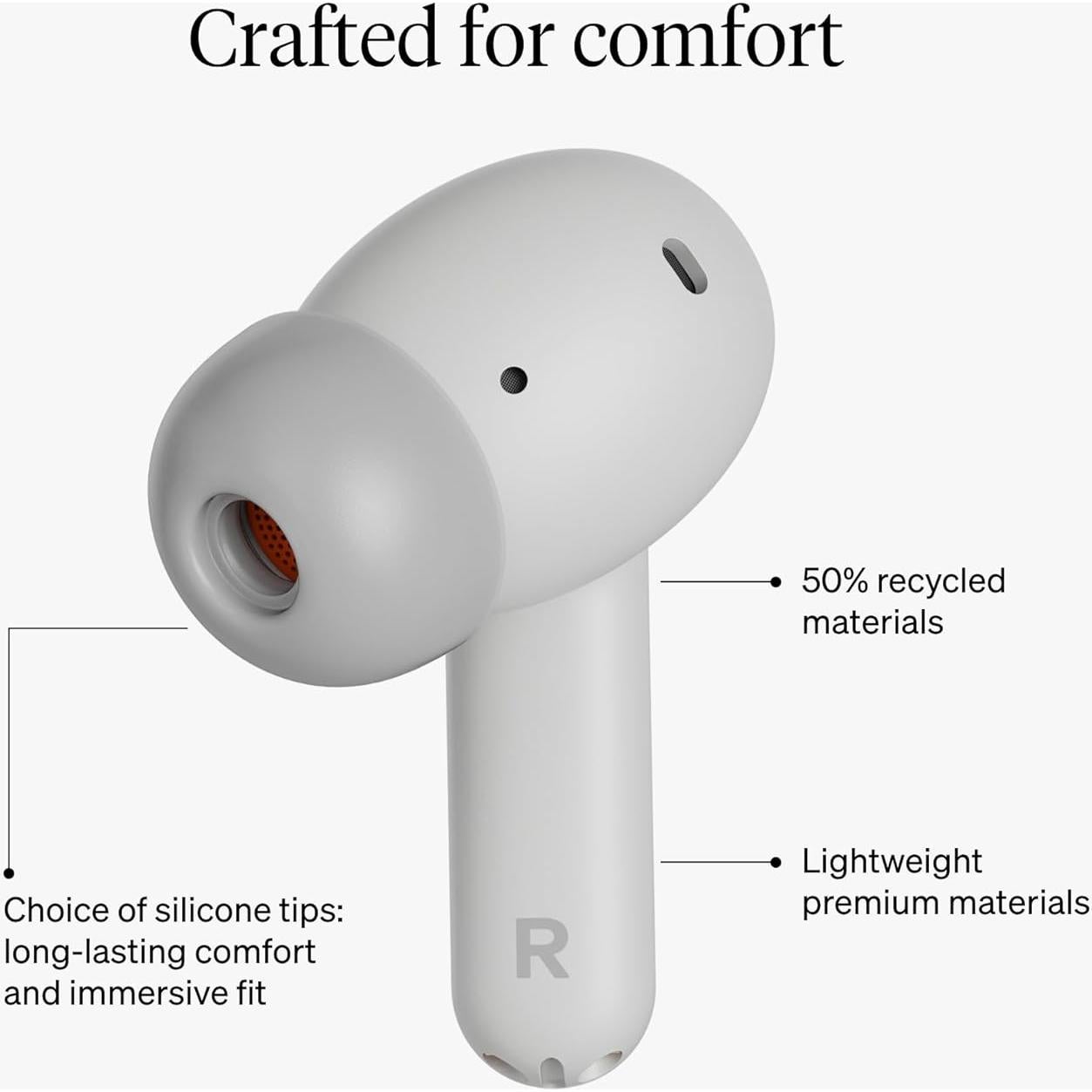 Auriculares Inalámbricos Cambridge Audio Melomania A100 - Blanco