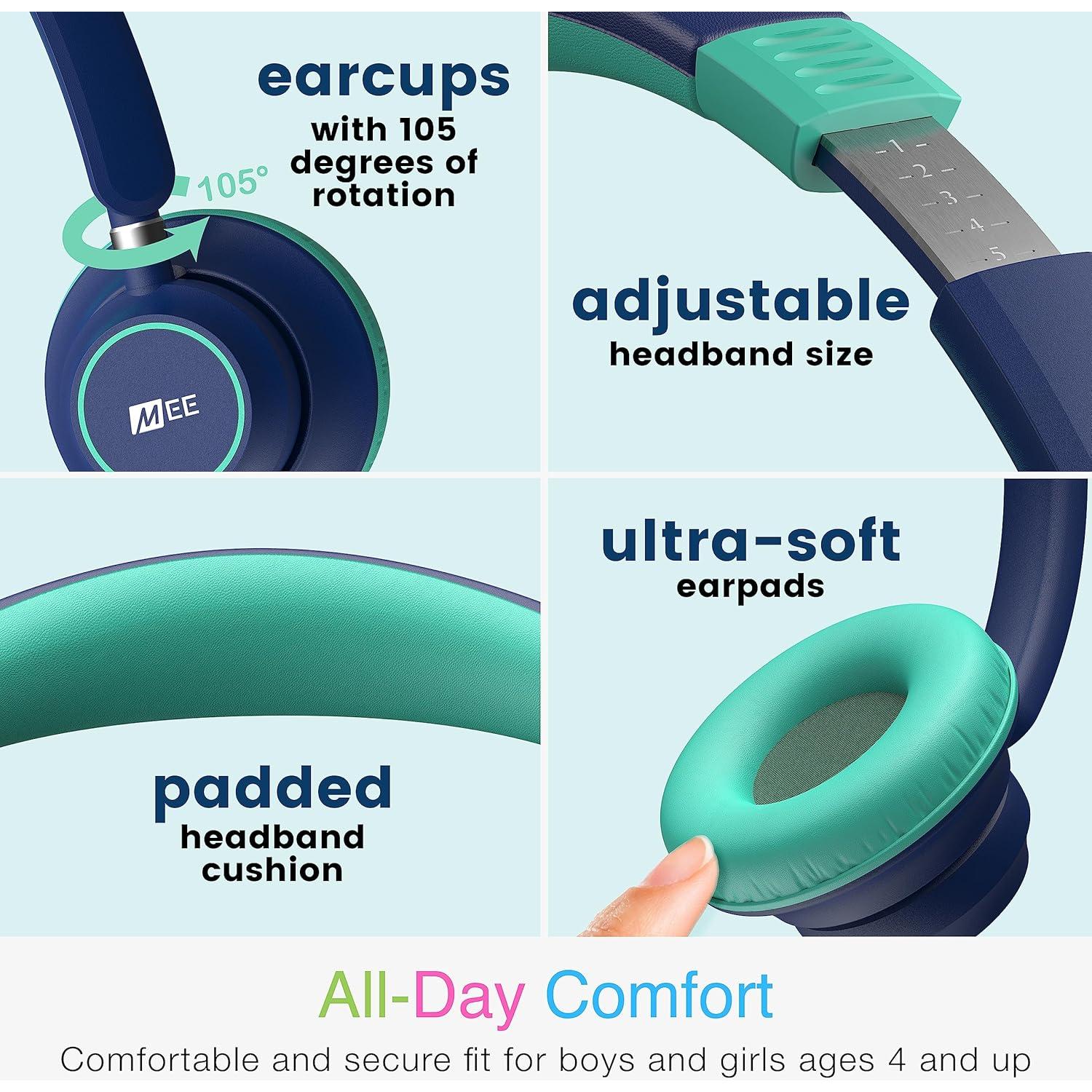 Auriculares Seguros para Niños MEE audio KidJamz KJ45 2Pack