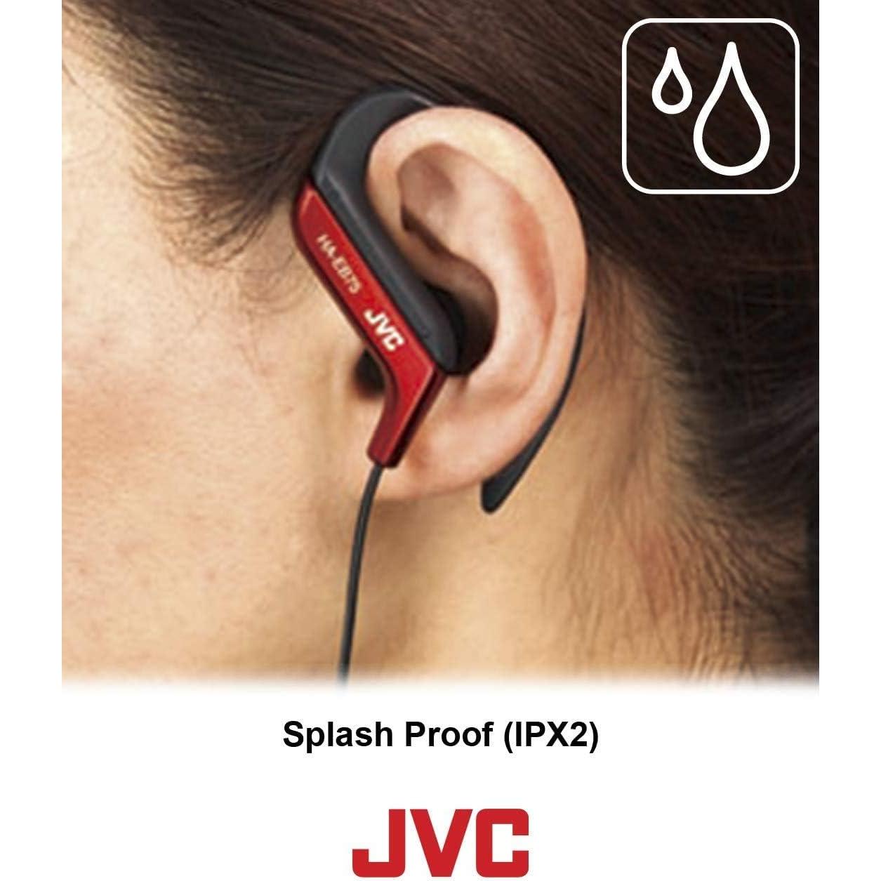 Auriculares Deportivos JVC HAEB75P Resistentes al Agua Rosa