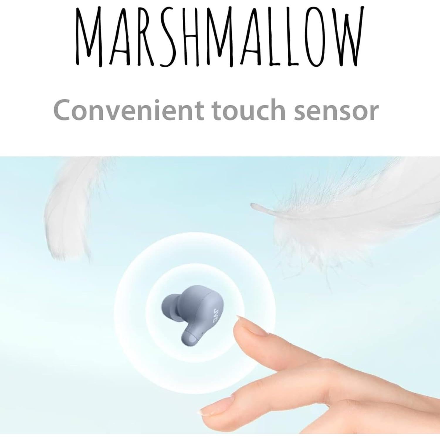 Auriculares Inalámbricos JVC Marshmallow Bluetooth 5.3 28H Azul