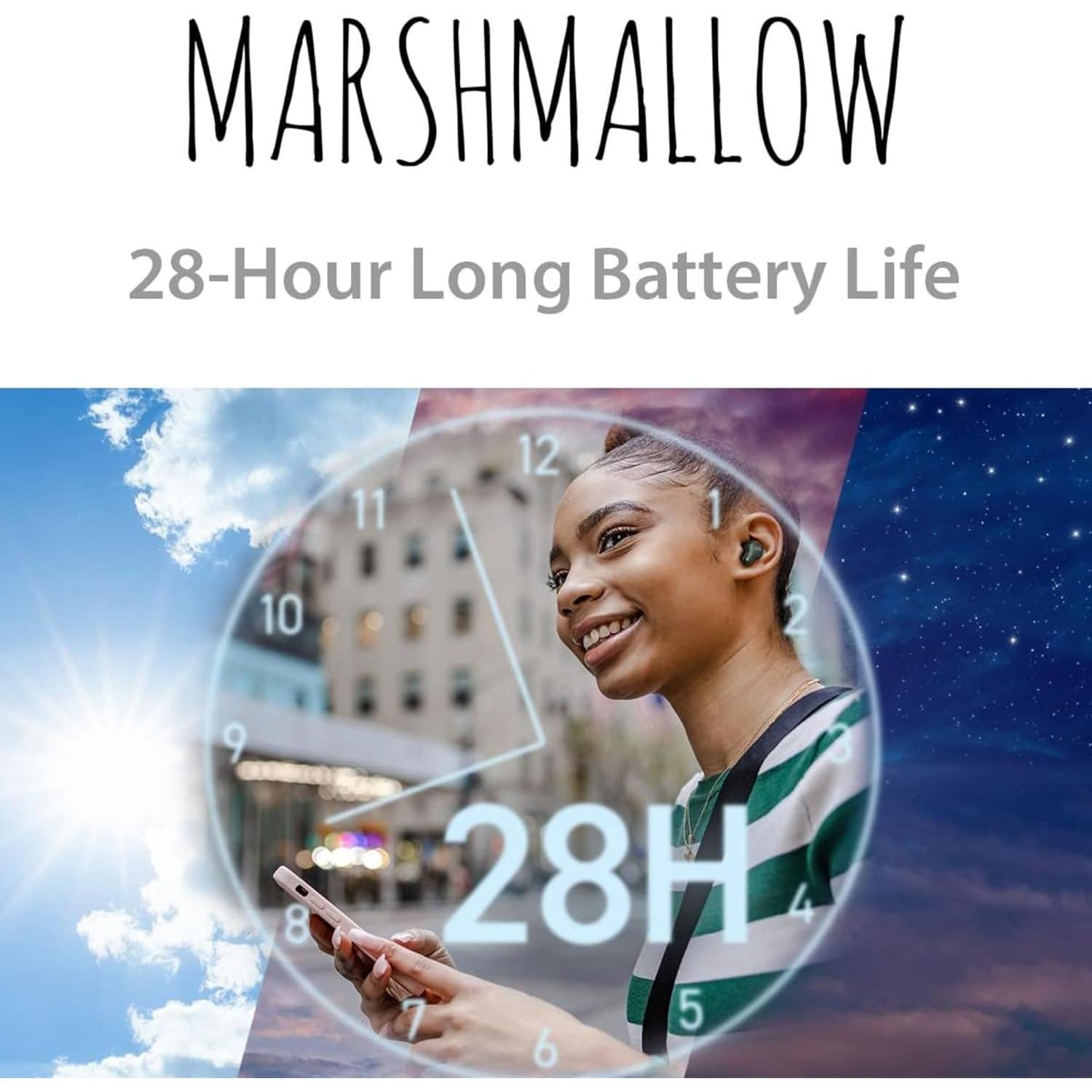 Auriculares Inalámbricos JVC Marshmallow Bluetooth 5.3 28H Azul