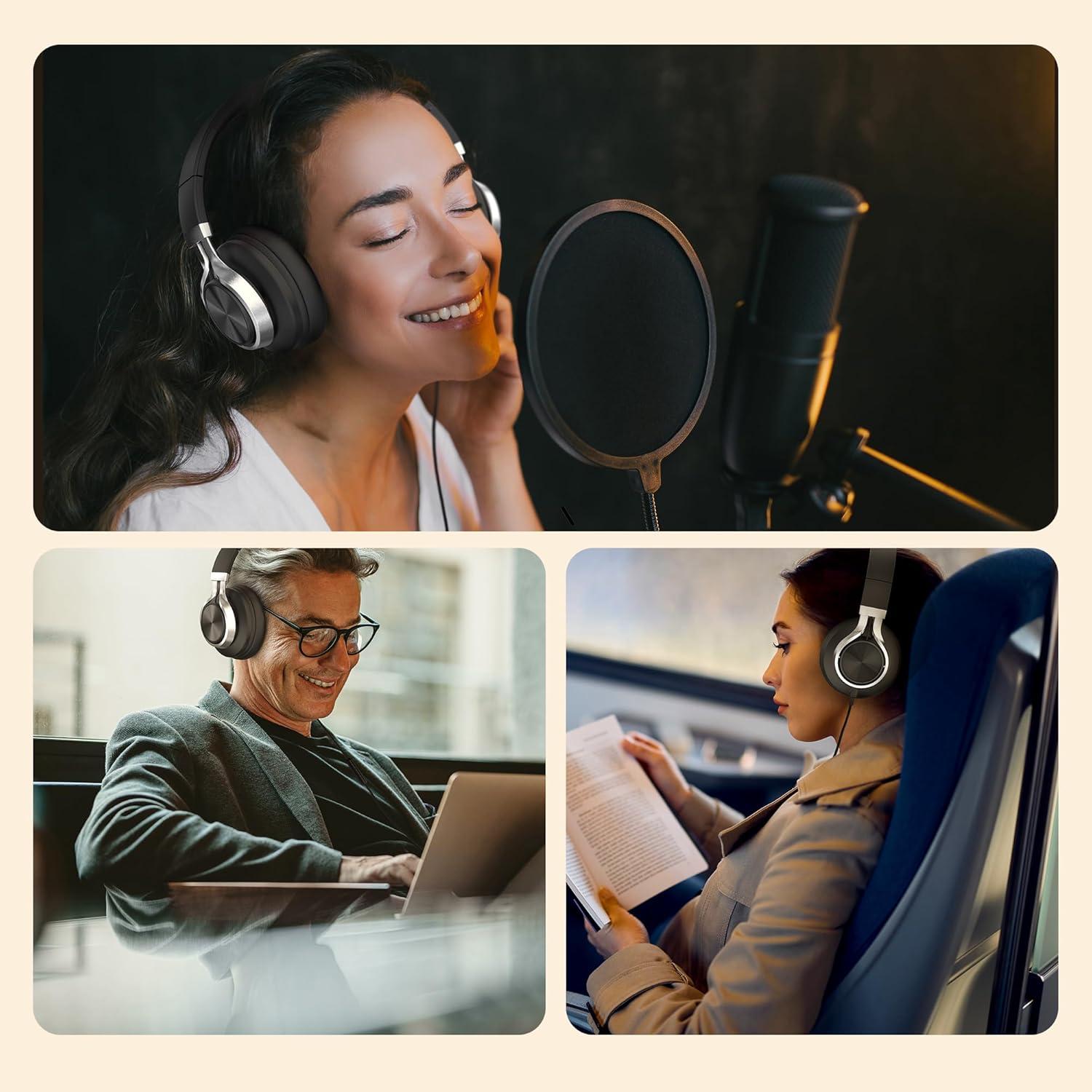 Auriculares AILIHEN C90 con micrófono y control de volumen