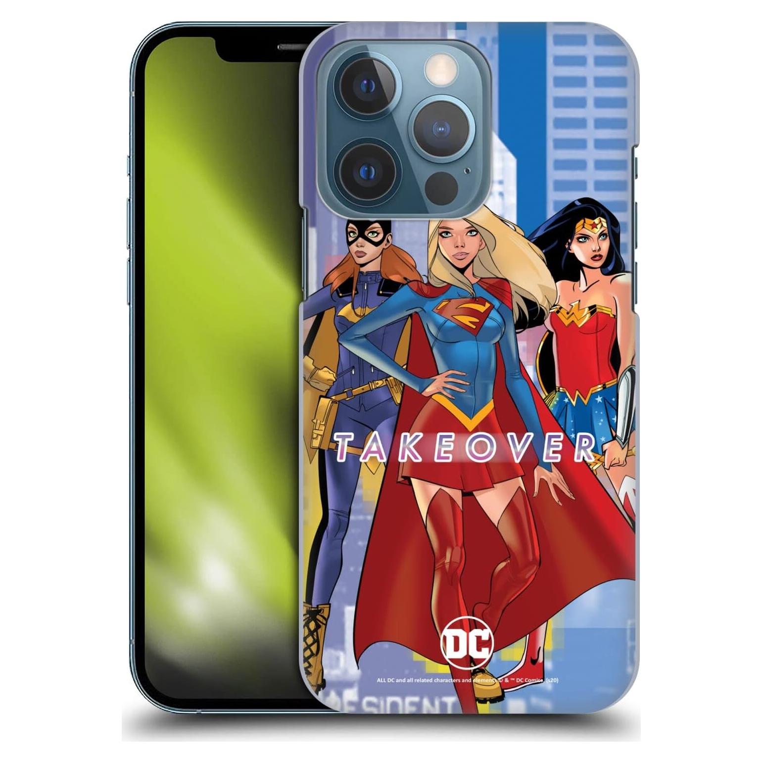 Funda Dura DC Comics Poder Femenino Head Case para iPhone 13 Pro