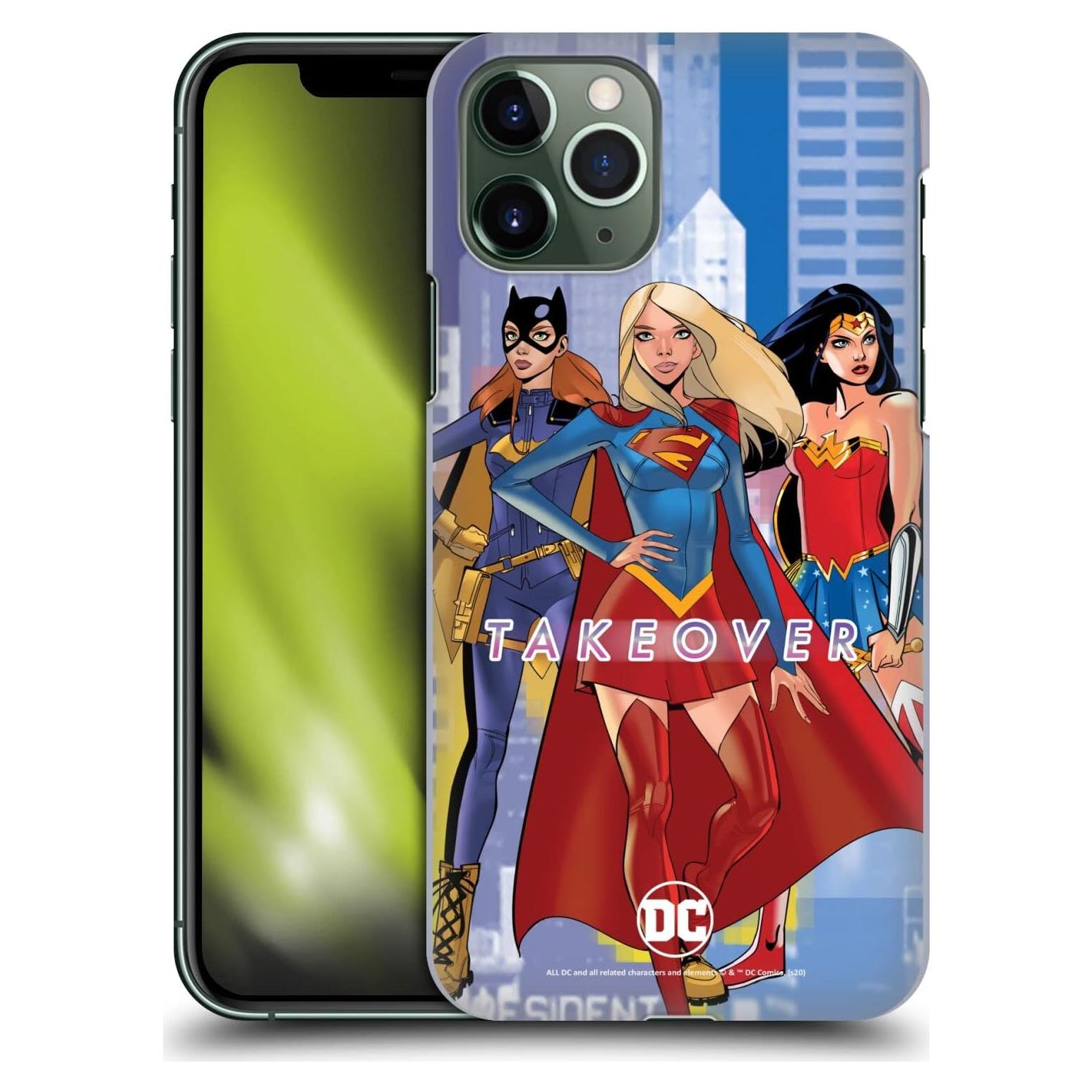 Funda Dura Licencia Oficial DC Comics para iPhone 11 Pro - Poder Femenino