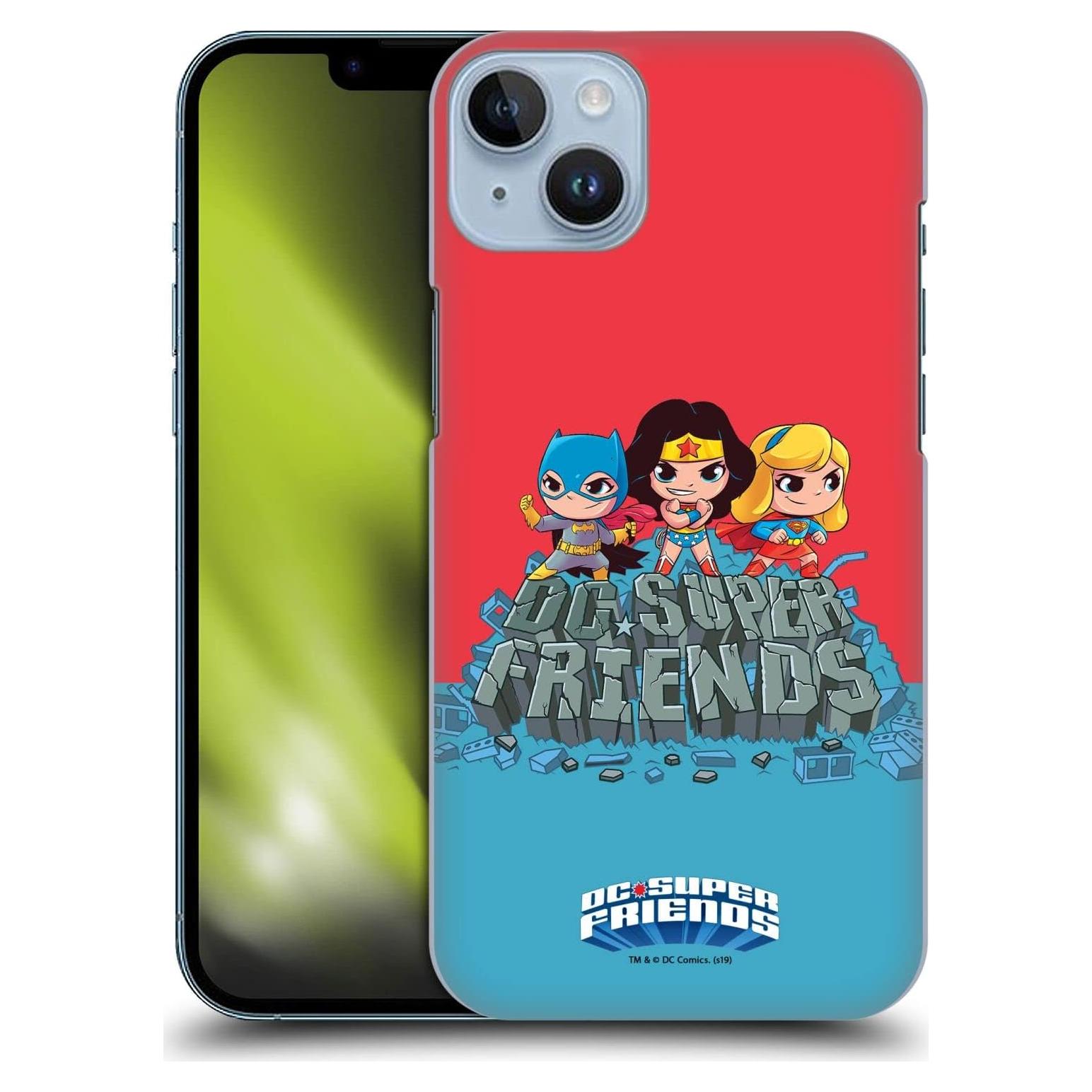 Funda Dura Compuesta DC Comics para iPhone 14 Plus Niñas