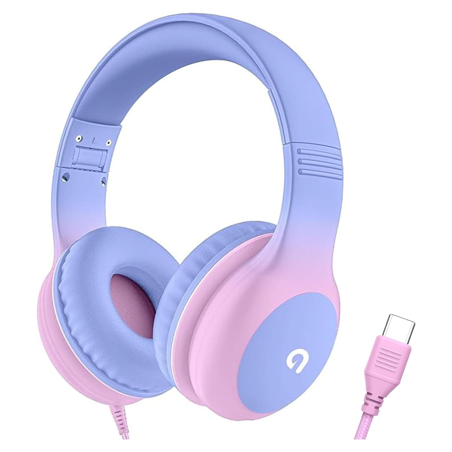 Auriculares con cable Adoope AD532-C USB-C para niños 85dB