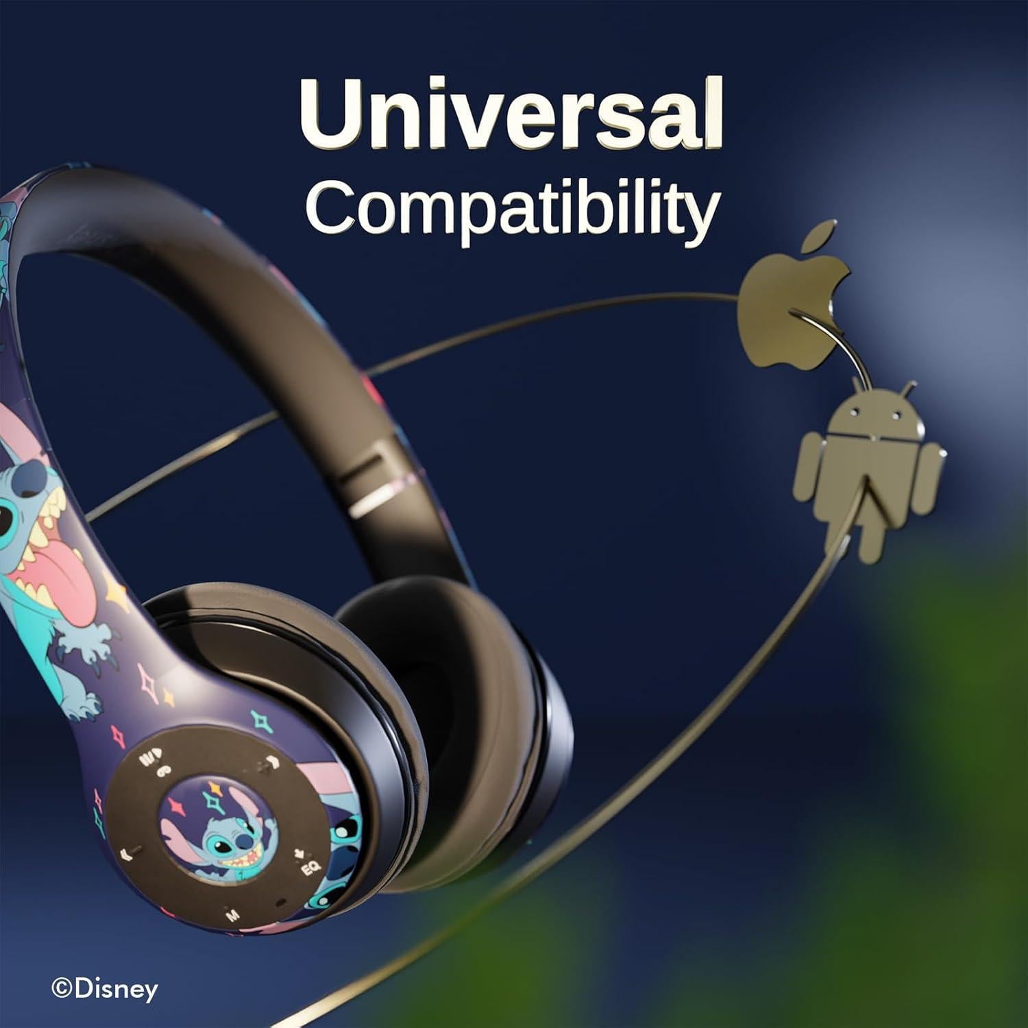 Auriculares Bluetooth iJoy Lilo & Stitch Plegables 289g