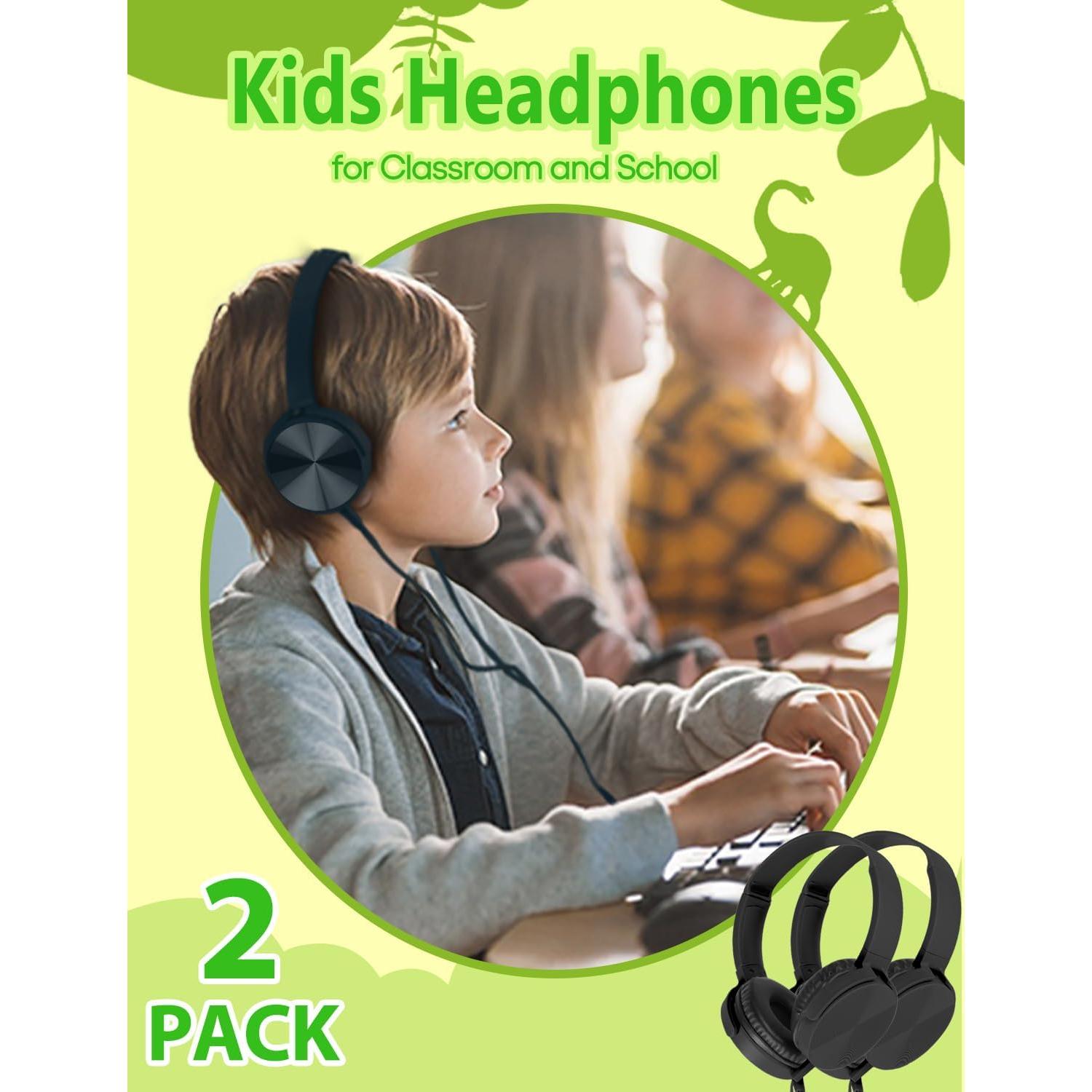 Auriculares Plegables para Niños Ladont QS450 - 2 Unidades
