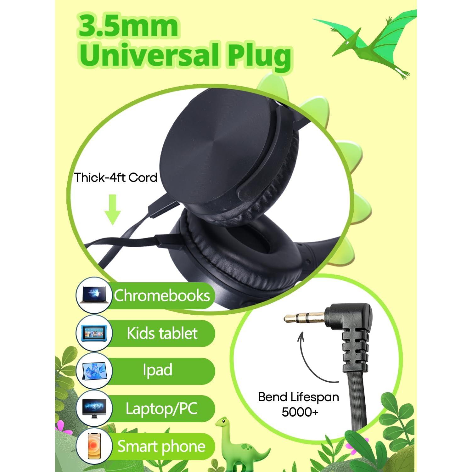 Auriculares Plegables para Niños Ladont QS450 - 2 Unidades