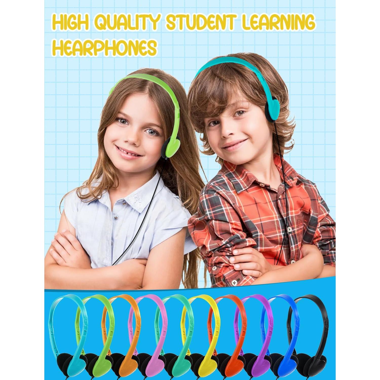 Paquete de 18 Auriculares con Cable ZNXZXP875 para Niños