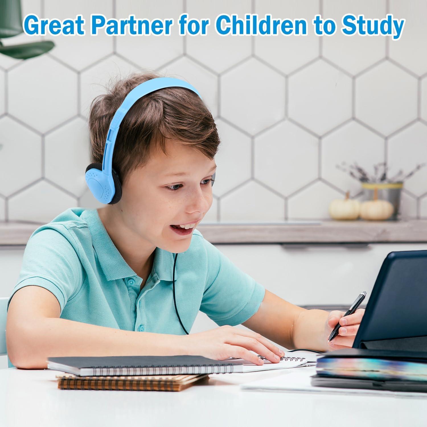 Paquete de 12 Auriculares para Aula Anrgterg con Cable 3.5mm