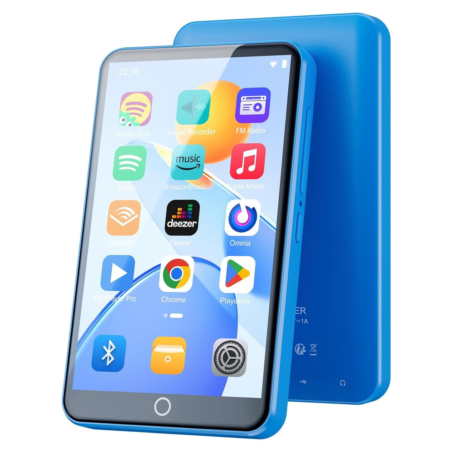 Reproductor MP3 80GB Bluetooth Fanvace M31 Pantalla Táctil