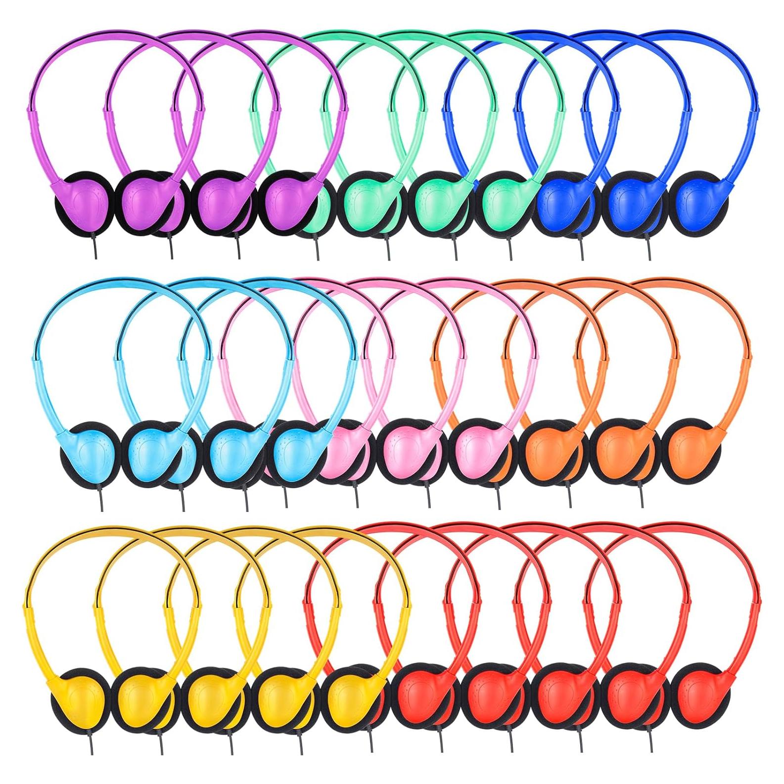 Auriculares con Cable YFSFQS899 para Niños y Adultos - Paquete de 16