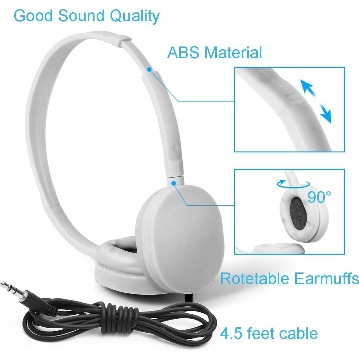 Auriculares para Niños QINYOUNICE QIN7 - Paquete de 7 Unidades