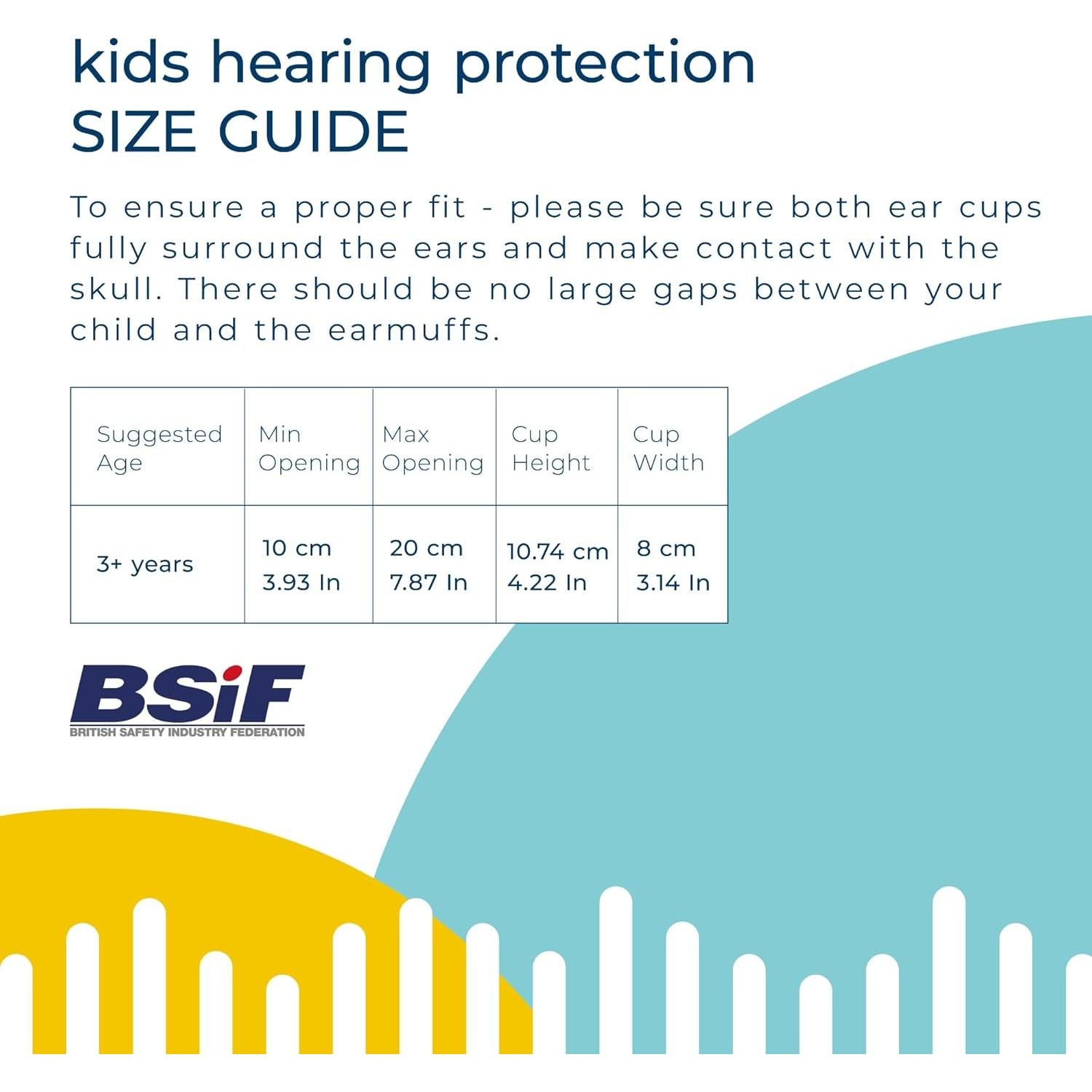 Auriculares para Niños Baby Banz EM006 - Protección Auditiva 6 meses a 10 años