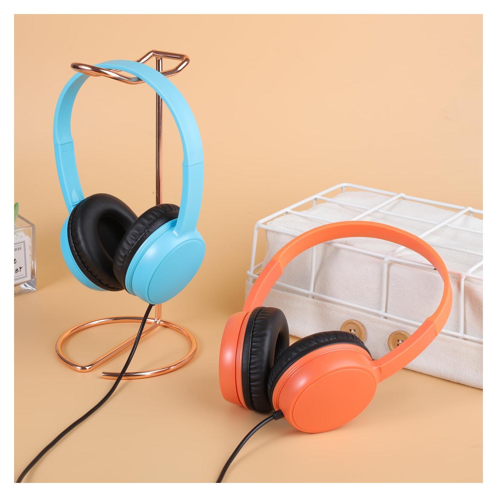 Auriculares con cable Waneni JS30 - Paquete de 2 para aula escolar