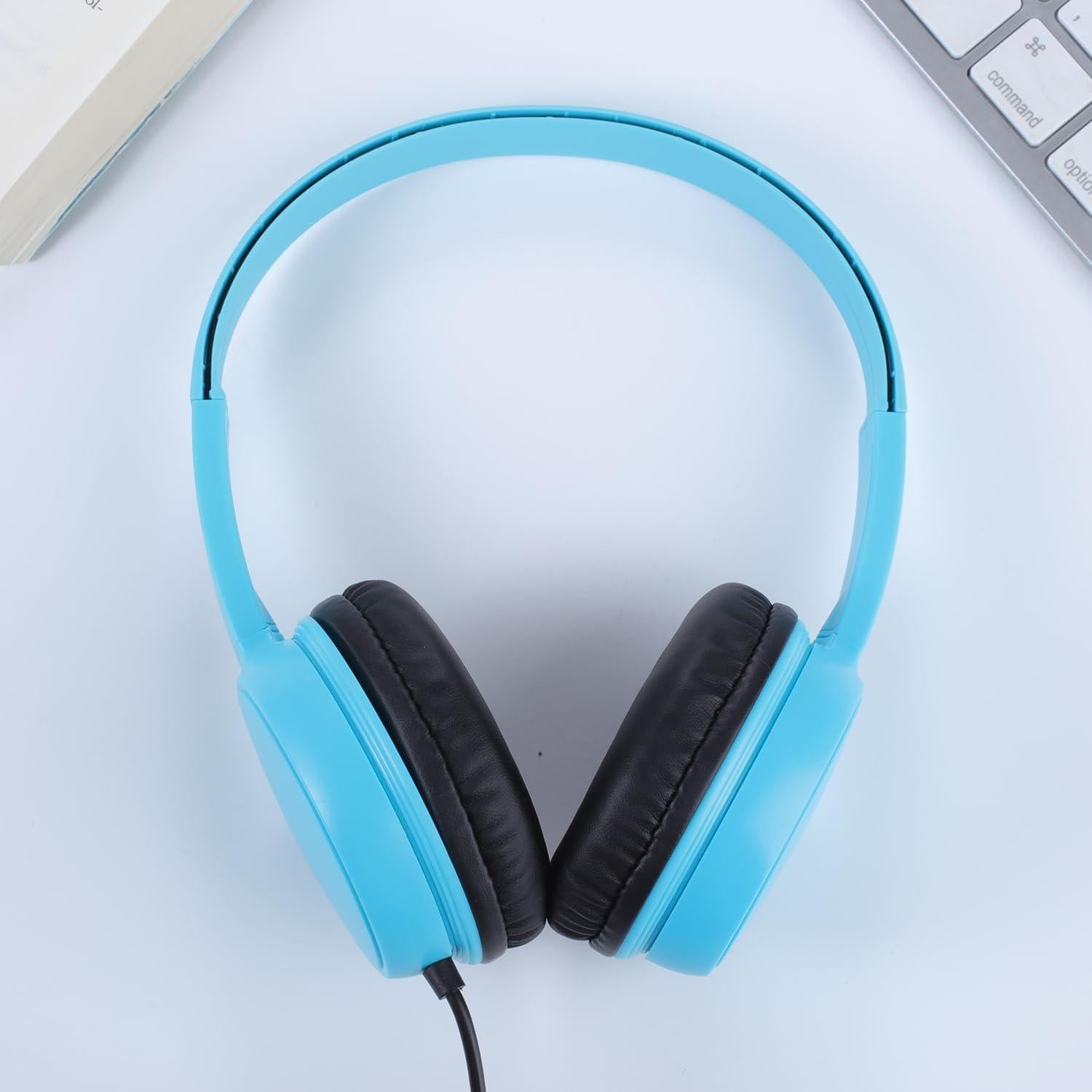 Auriculares con cable Waneni JS30 - Paquete de 2 para aula escolar