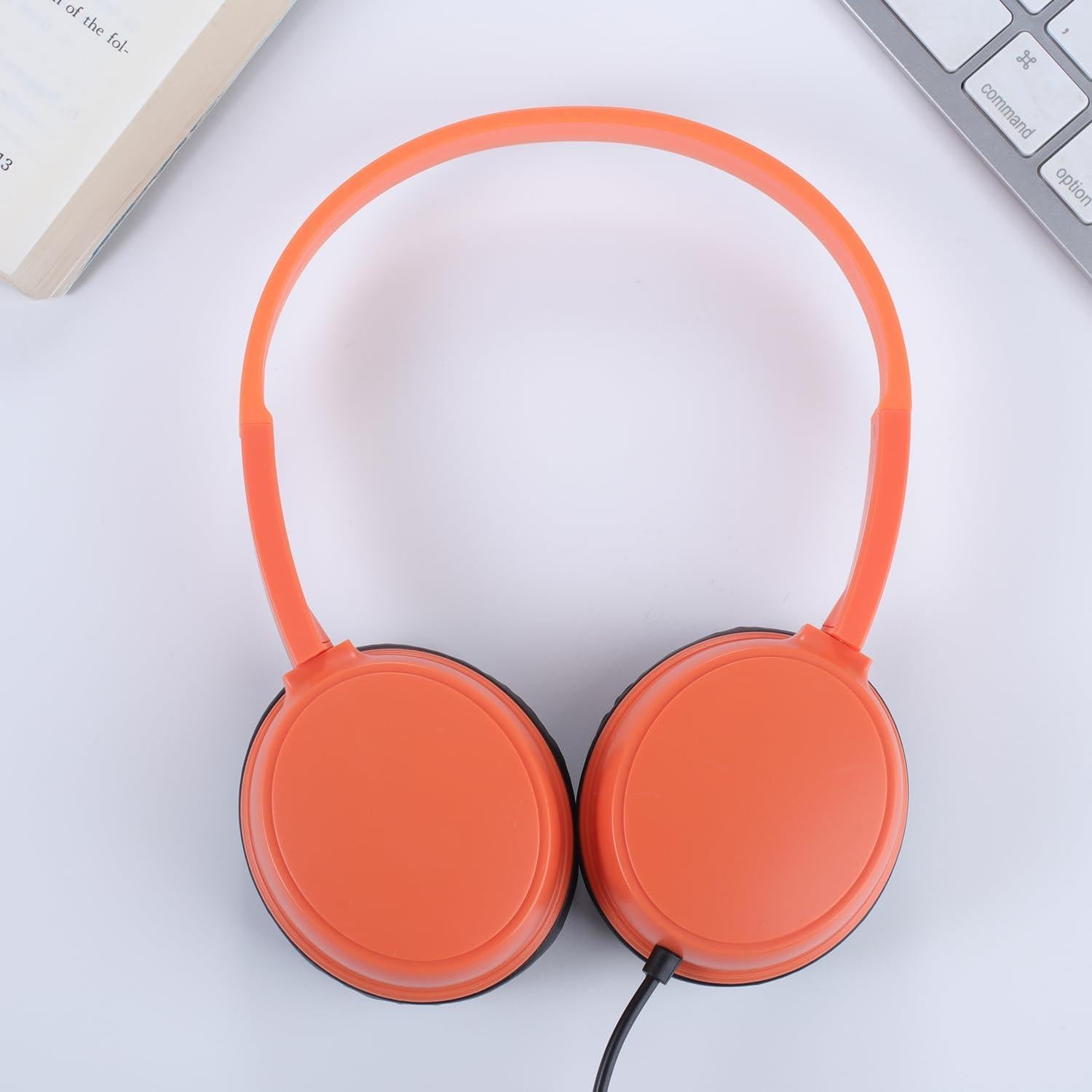 Auriculares con cable Waneni JS30 - Paquete de 2 para aula escolar