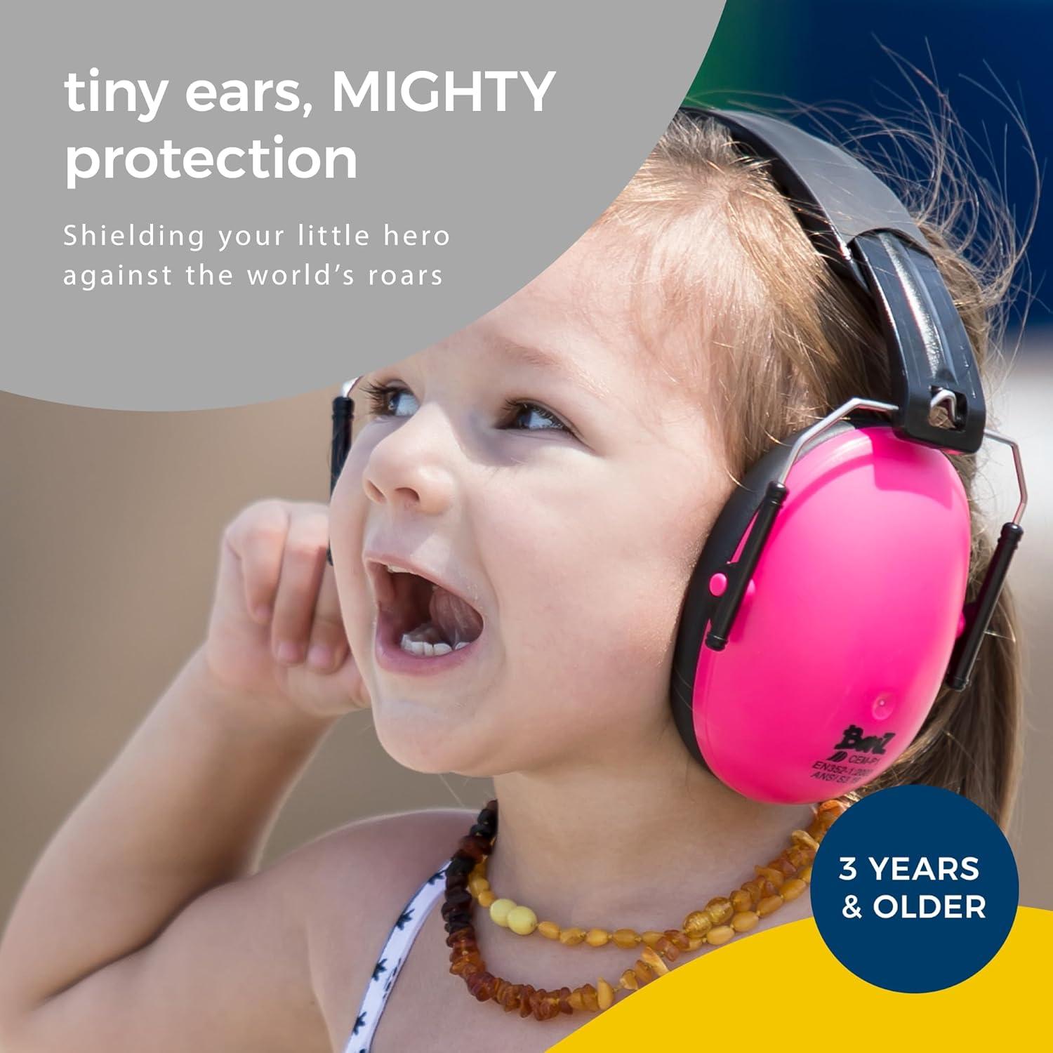 Auriculares para Niños Baby Banz EM006 Rosa - Protección Auditiva