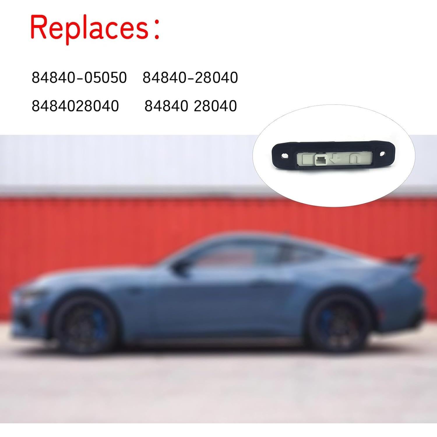 Interruptor de Manija Maletero RuiWen 84840-28040 Compatible Lexus Toyota