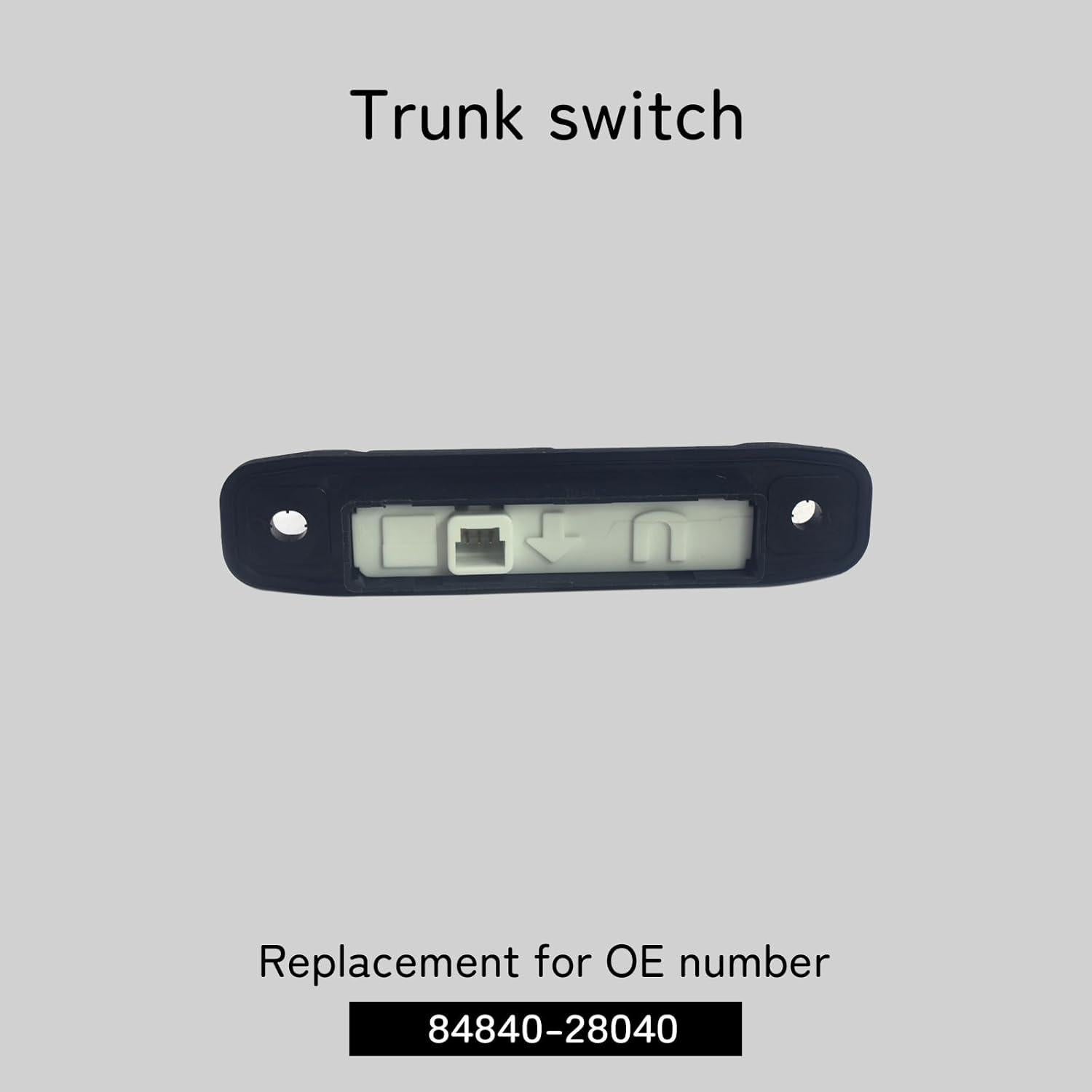 Interruptor de Manija Maletero RuiWen 84840-28040 Compatible Lexus Toyota