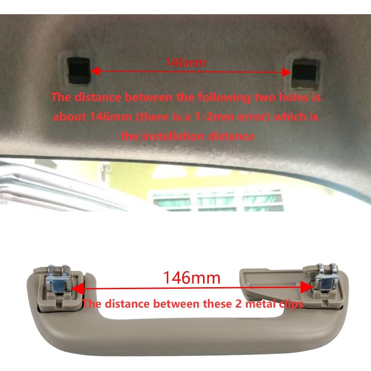 Asa de Agarre Interior RLB-HILON Tipo Gancho Beige-Gris