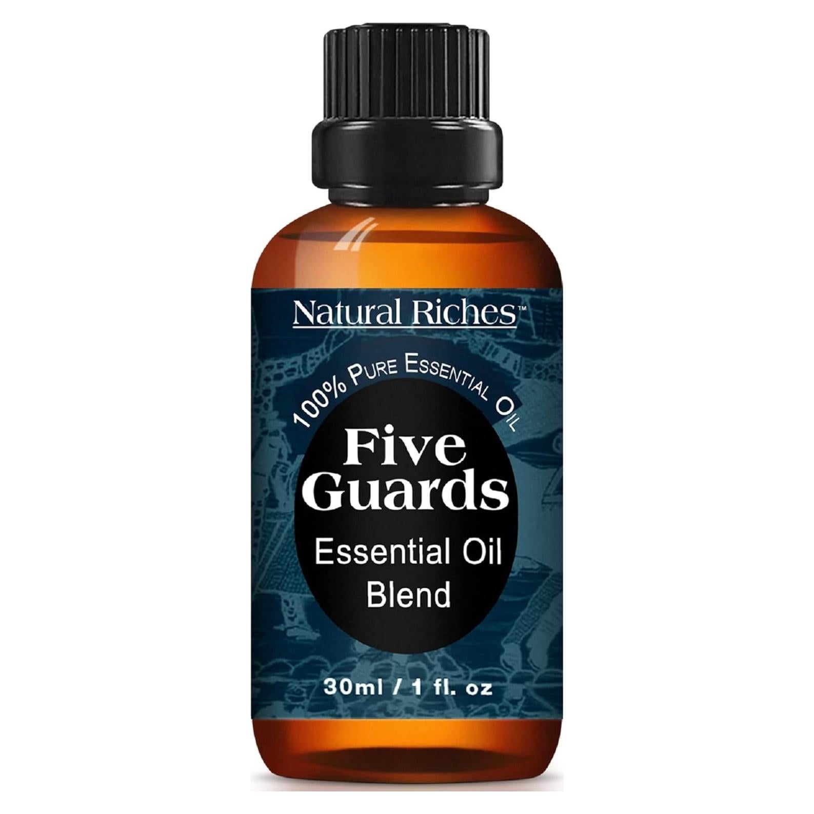 Aceite Esencial Natural Riches Five Guards 30ml Aromaterapia