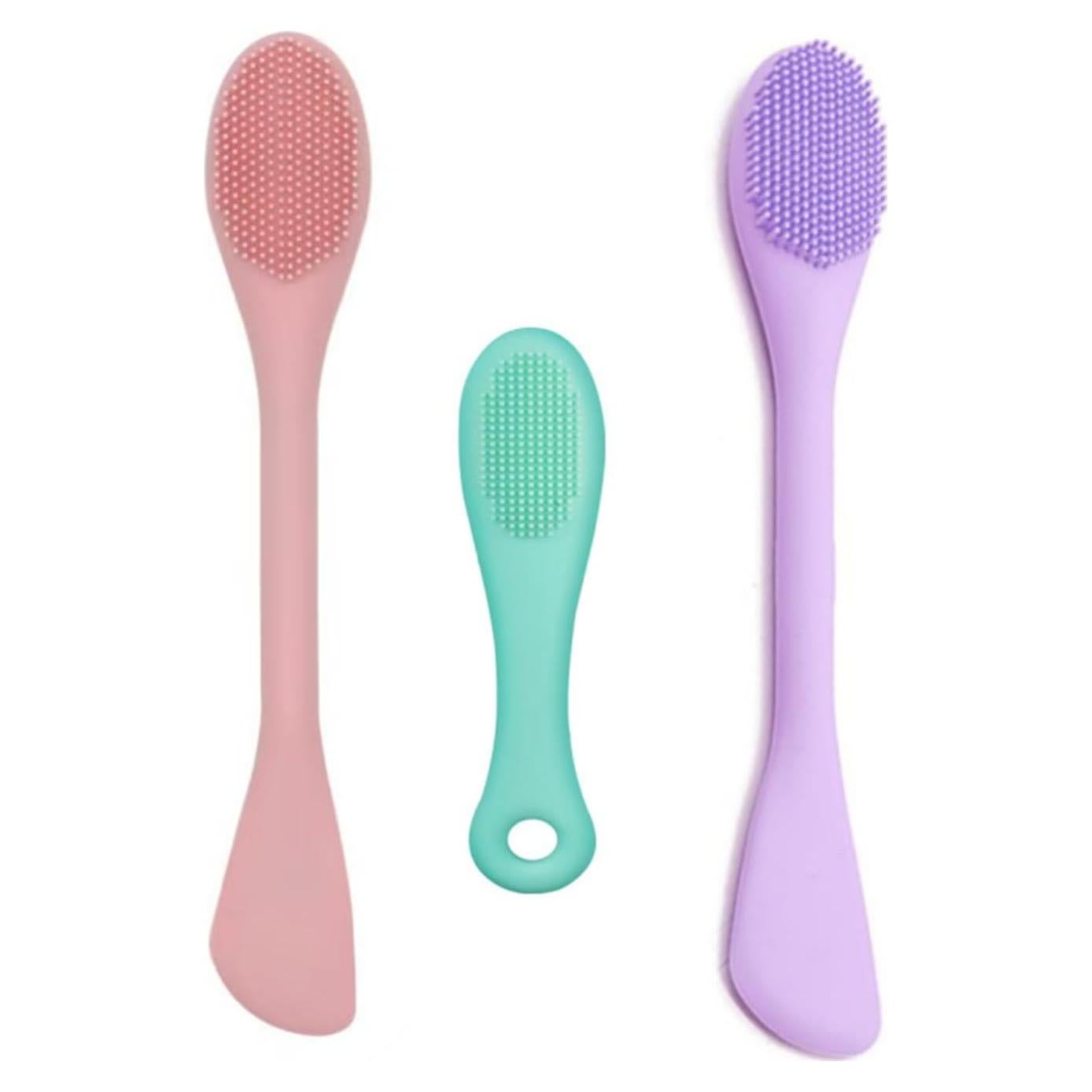 Combo de Cepillos Faciales de Silicona BleshiFashi 3pcs
