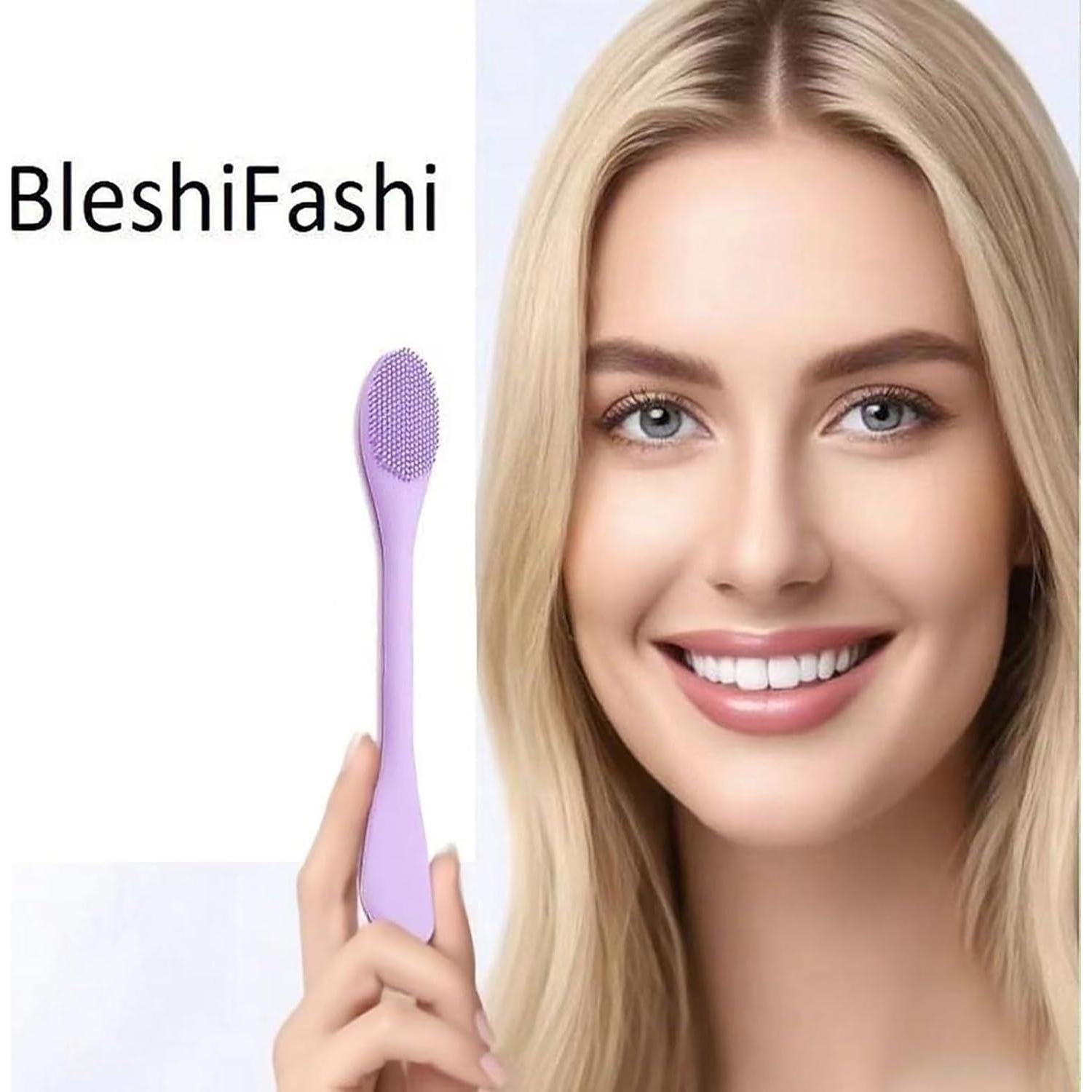 Combo de Cepillos Faciales de Silicona BleshiFashi 3pcs