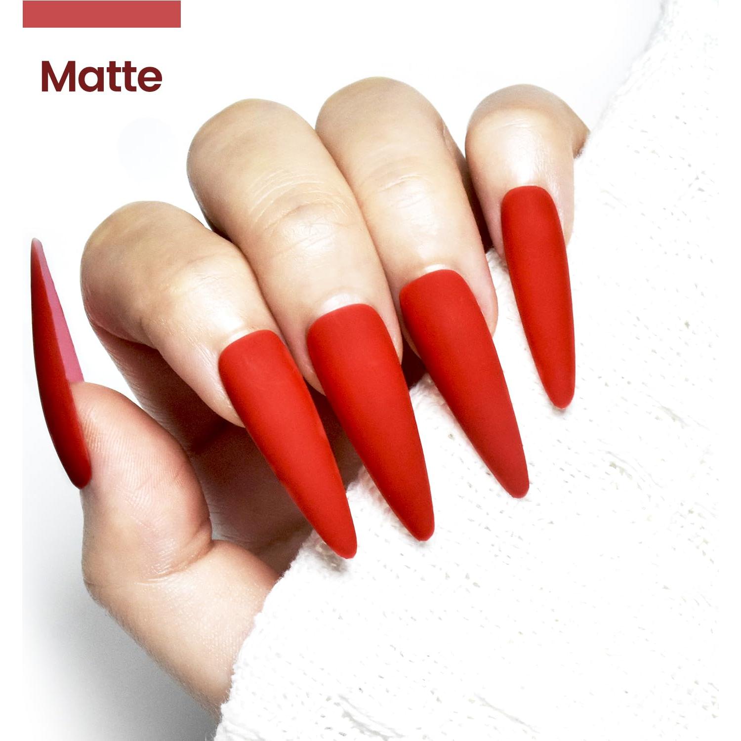 JODSONE Gel Nail Polish 10ml Red Nail Polish Art Design Manicure Salon DIY At Home Soak Off U V LED Gel Polish Nail