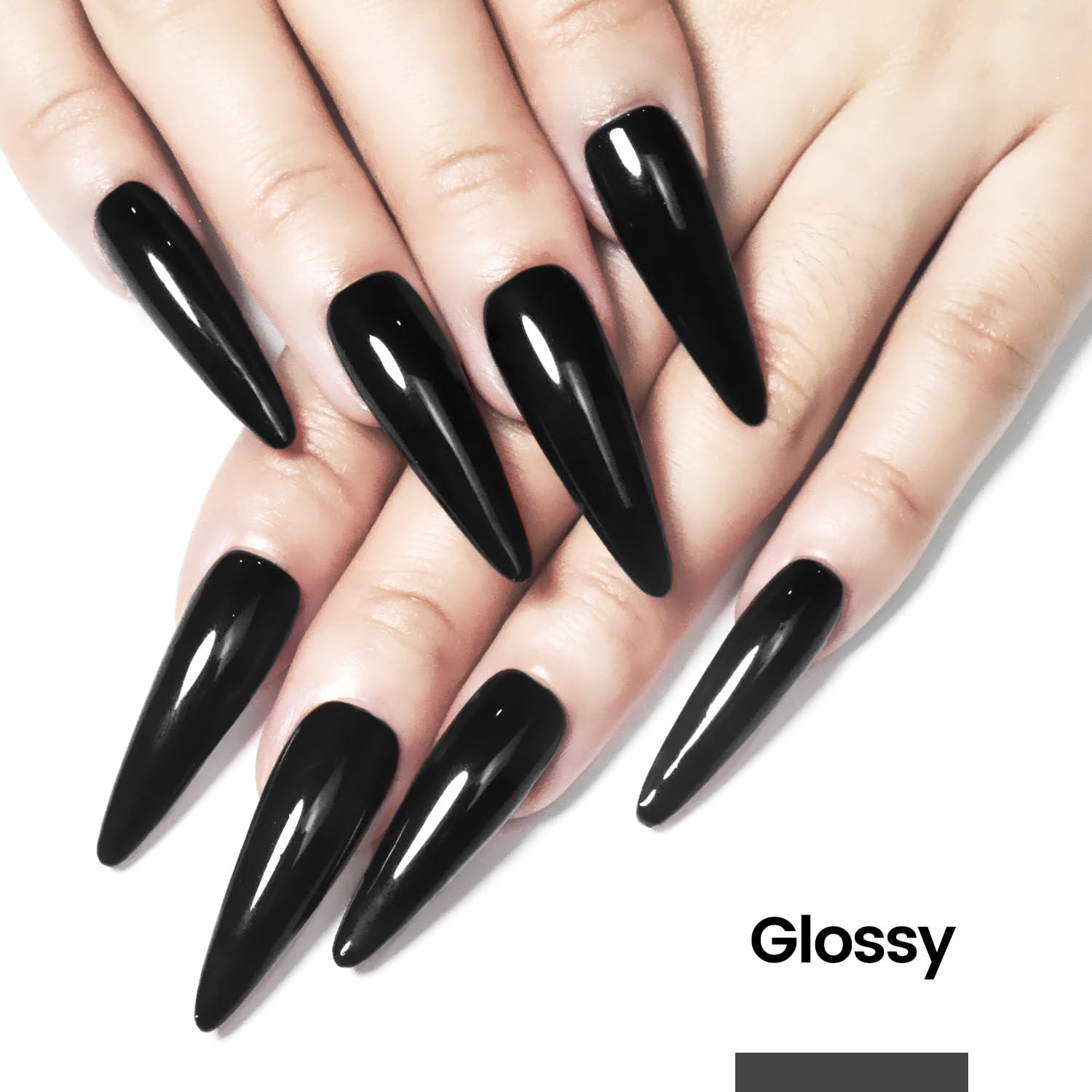 Esmalte de Uñas en Gel JODSONE 10ml Negro Secado Rápido