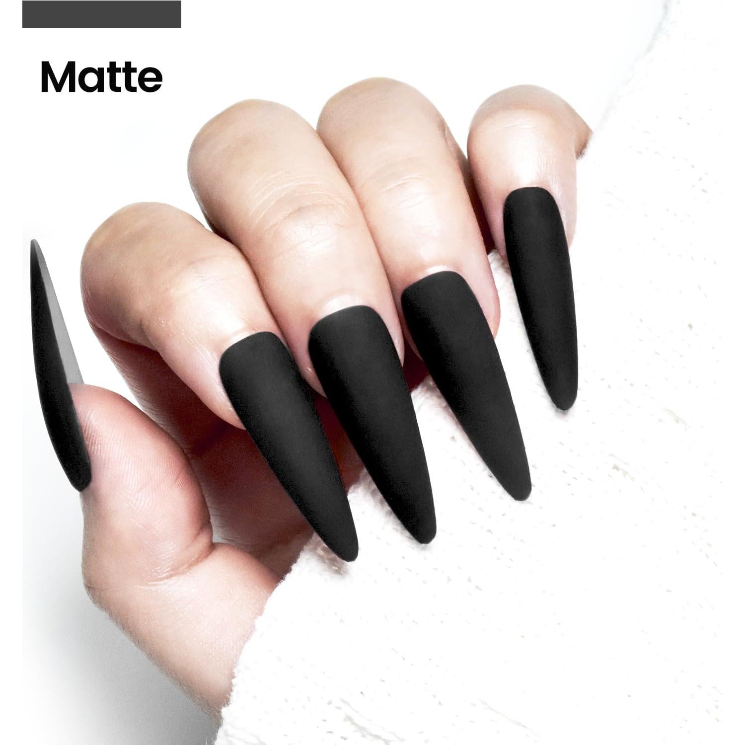 Esmalte de Uñas en Gel JODSONE 10ml Negro Secado Rápido