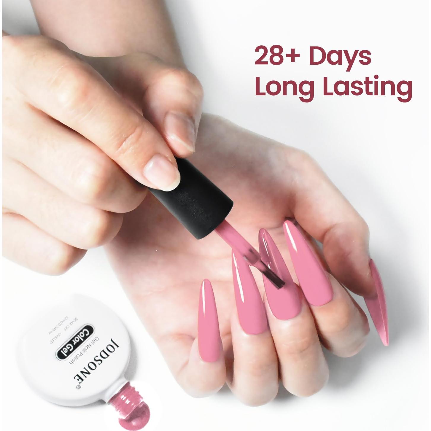 Esmalte de Uñas en Gel JODSONE 10ml Rosa Polvoriento