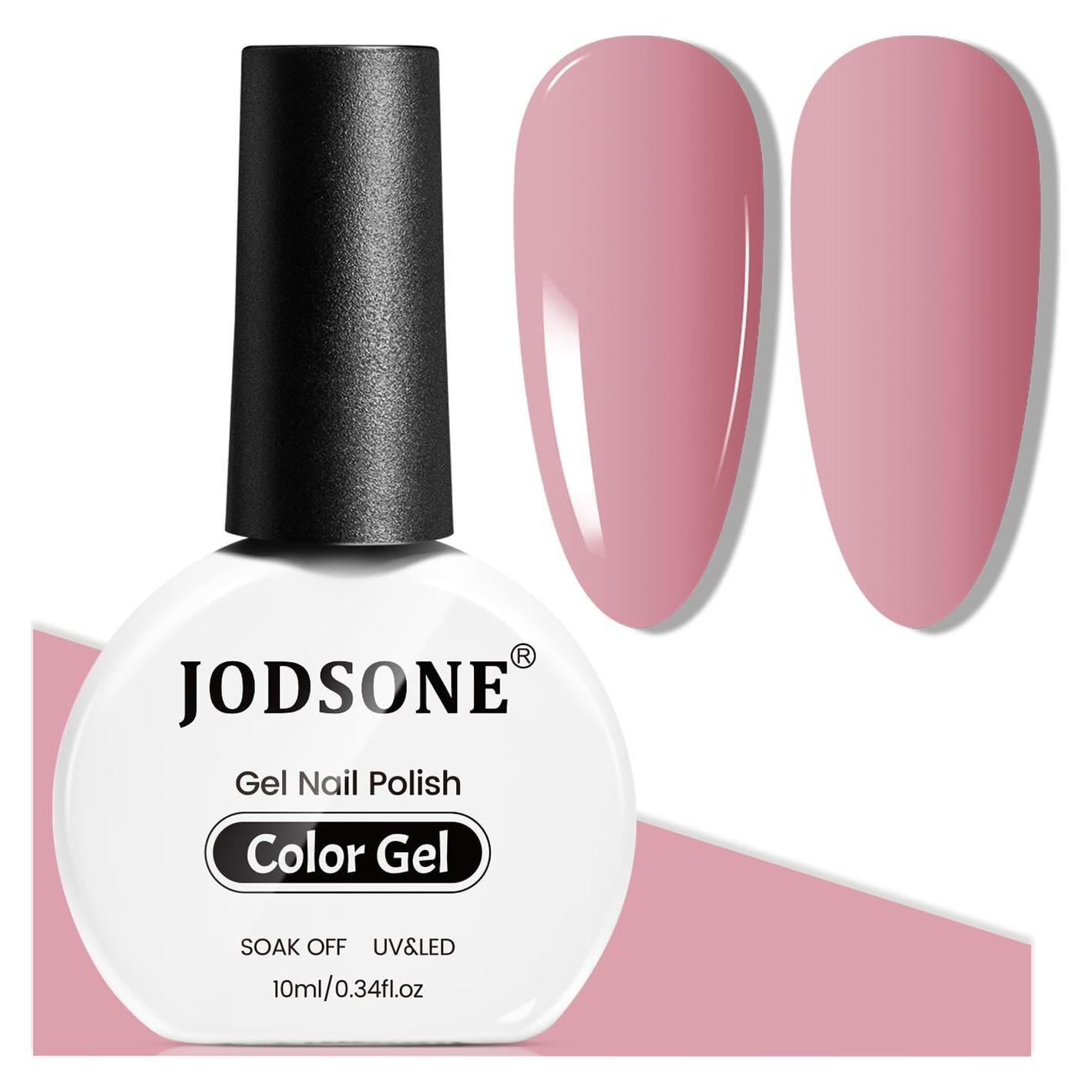 Esmalte de Uñas Gel JODSONE 10ml Rosa Polvoriento Curado LED