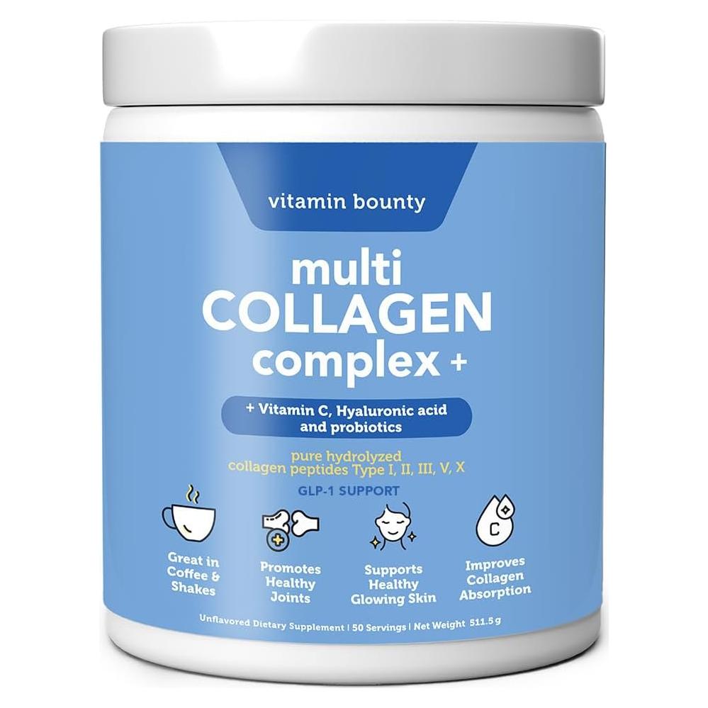 Polvo de Colágeno Hidrolizado Vitamin Bounty - 50 Porciones