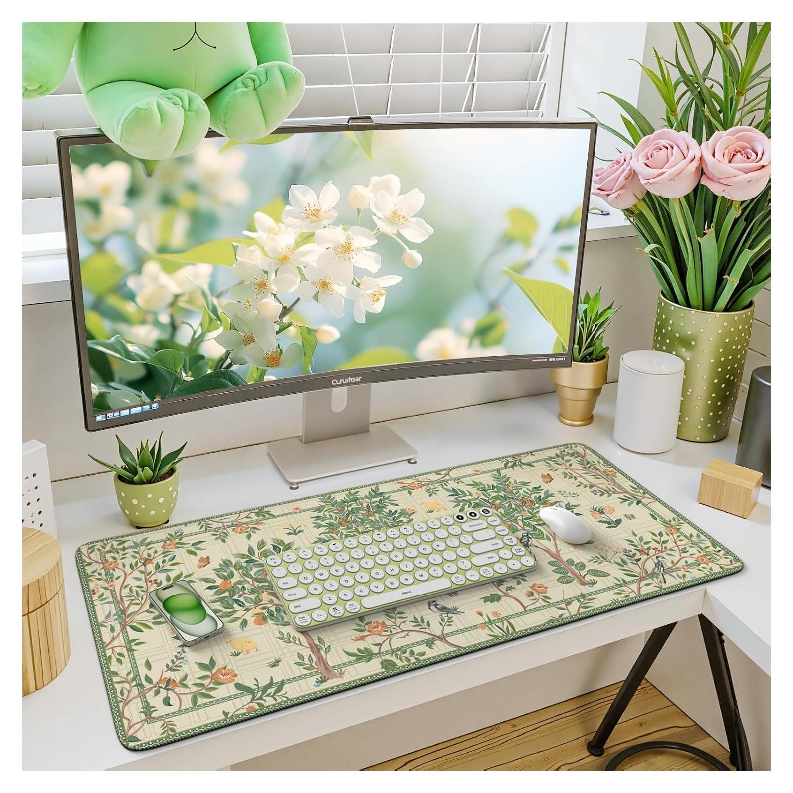 Alfombrilla de Escritorio iCasso Grande 90x40 cm Antideslizante