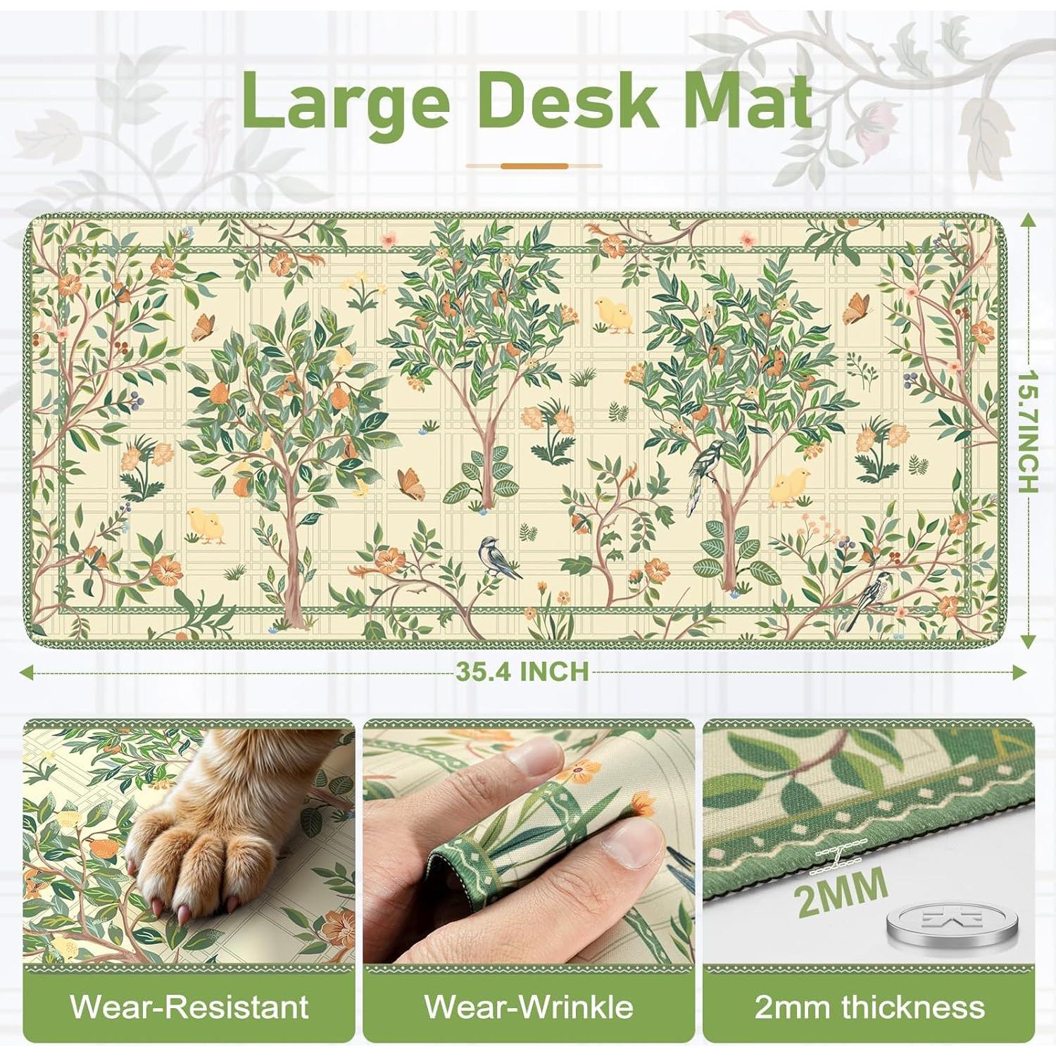 Alfombrilla de Escritorio iCasso Grande 90x40 cm Antideslizante